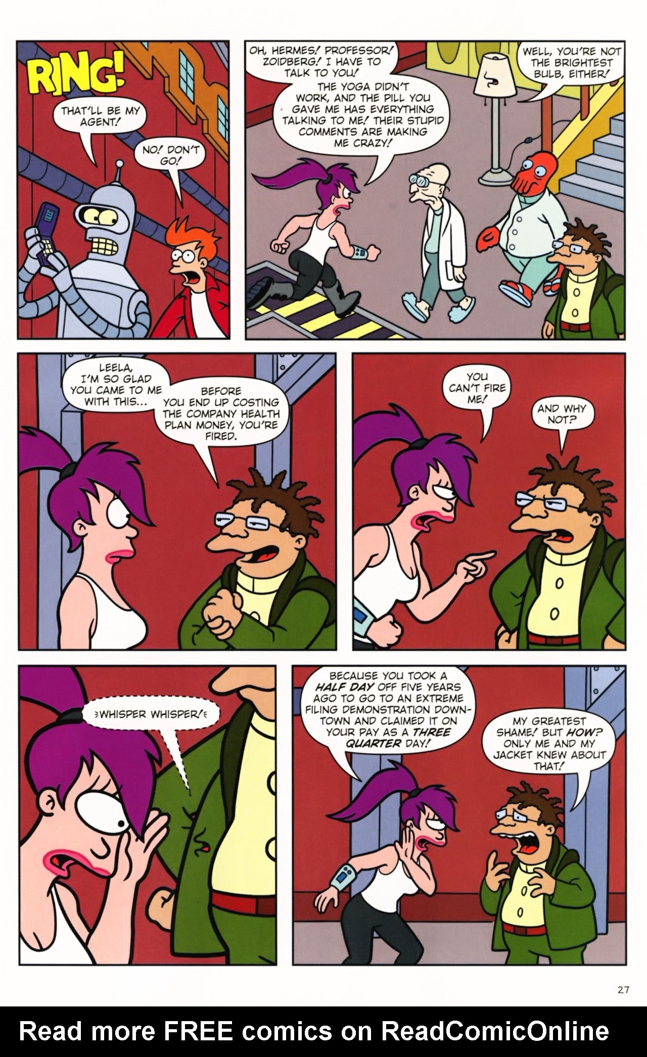 Read online Futurama Comics comic -  Issue #49 - 23