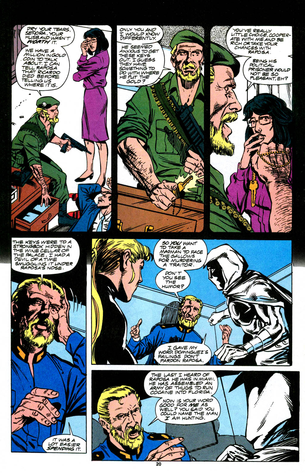 Read online Marc Spector: Moon Knight comic -  Issue #23 - 16