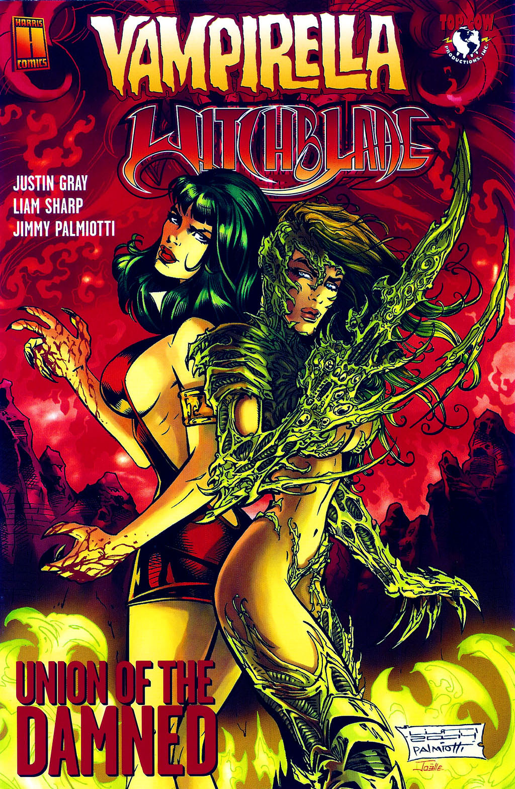 Read online Vampirella/Witchblade: Union of the Damned comic -  Issue # Full - 1