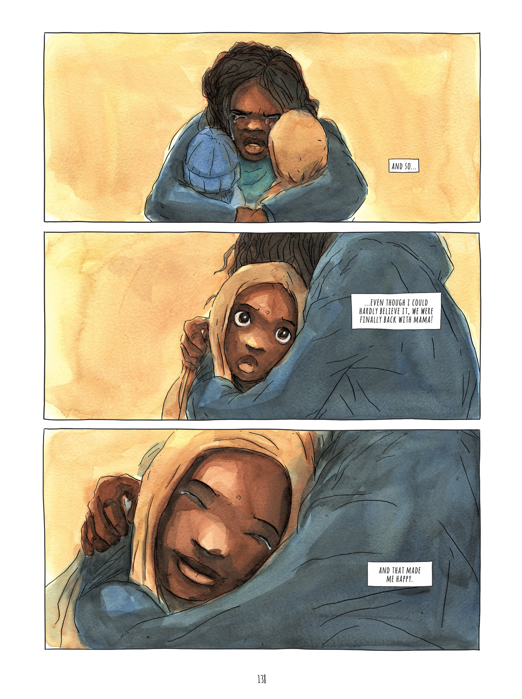 Read online Alice on the Run: One Child's Journey Through the Rwandan Civil War comic -  Issue # TPB - 137