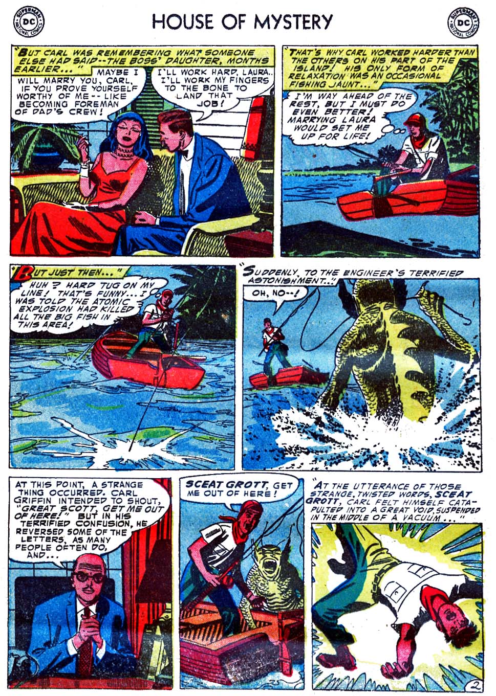 Read online House of Mystery (1951) comic -  Issue #31 - 12