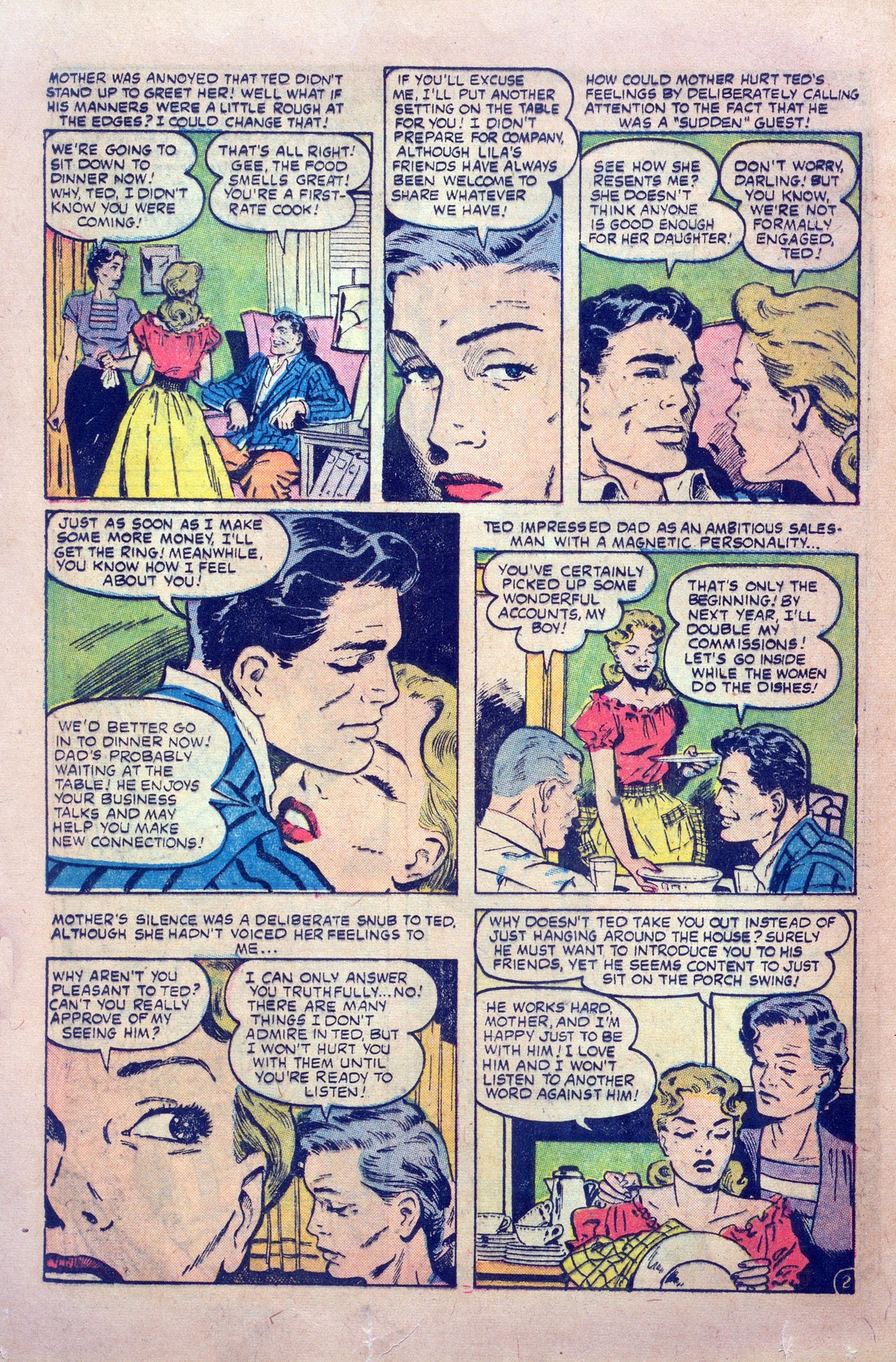 Read online Secret Story Romances comic -  Issue #19 - 16