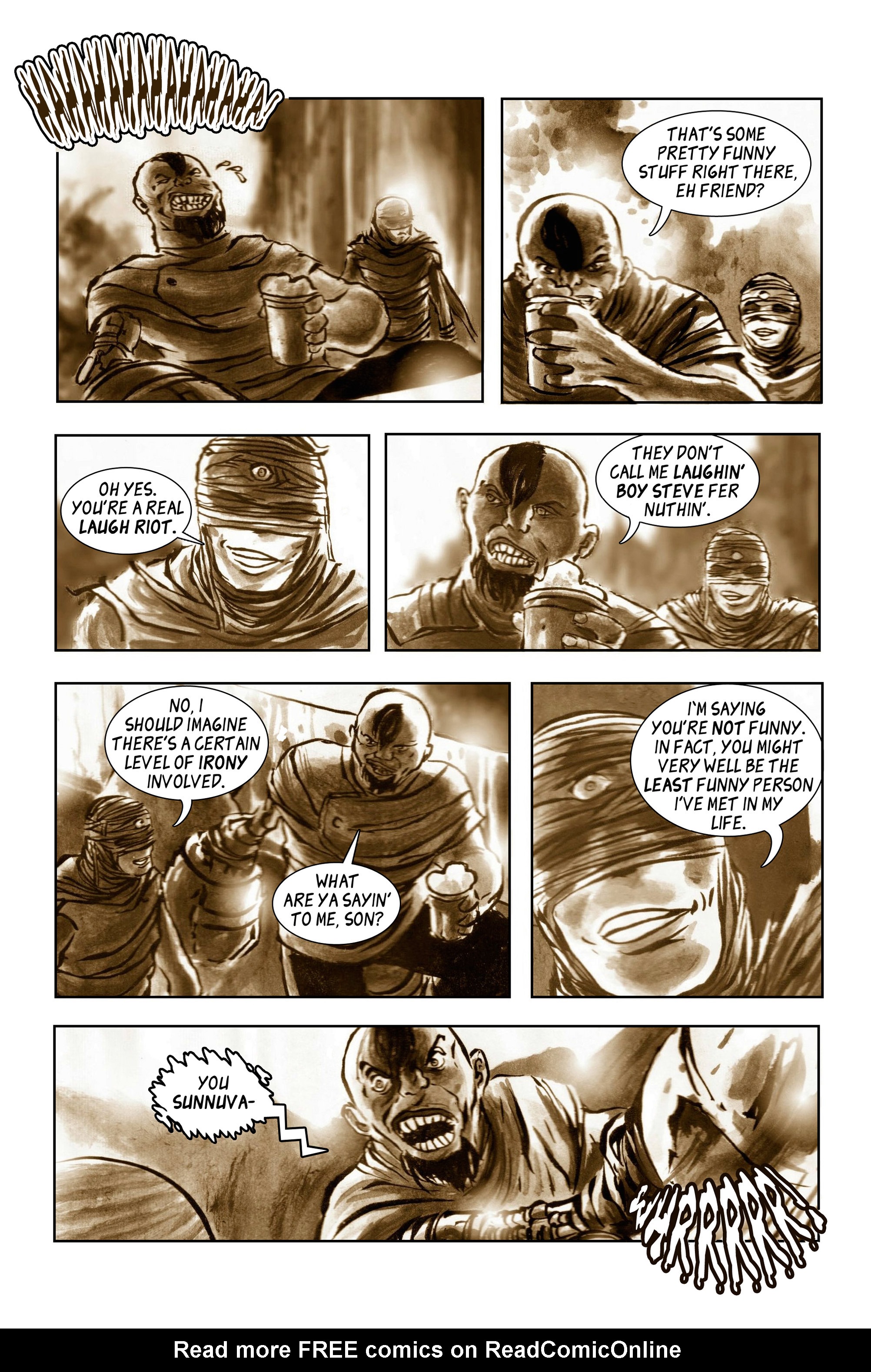 Read online 100% Biodegradable comic -  Issue #3 - 17