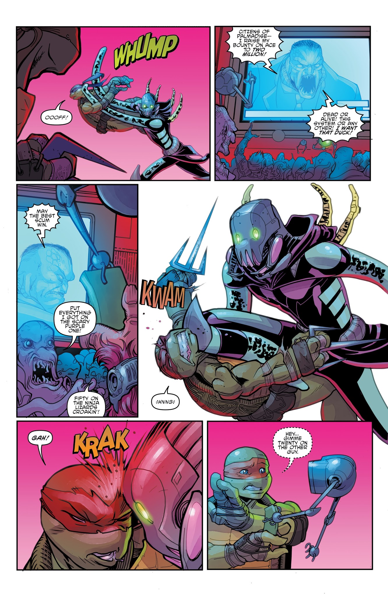 Read online Teenage Mutant Ninja Turtles: Dimension X comic -  Issue #4 - 18