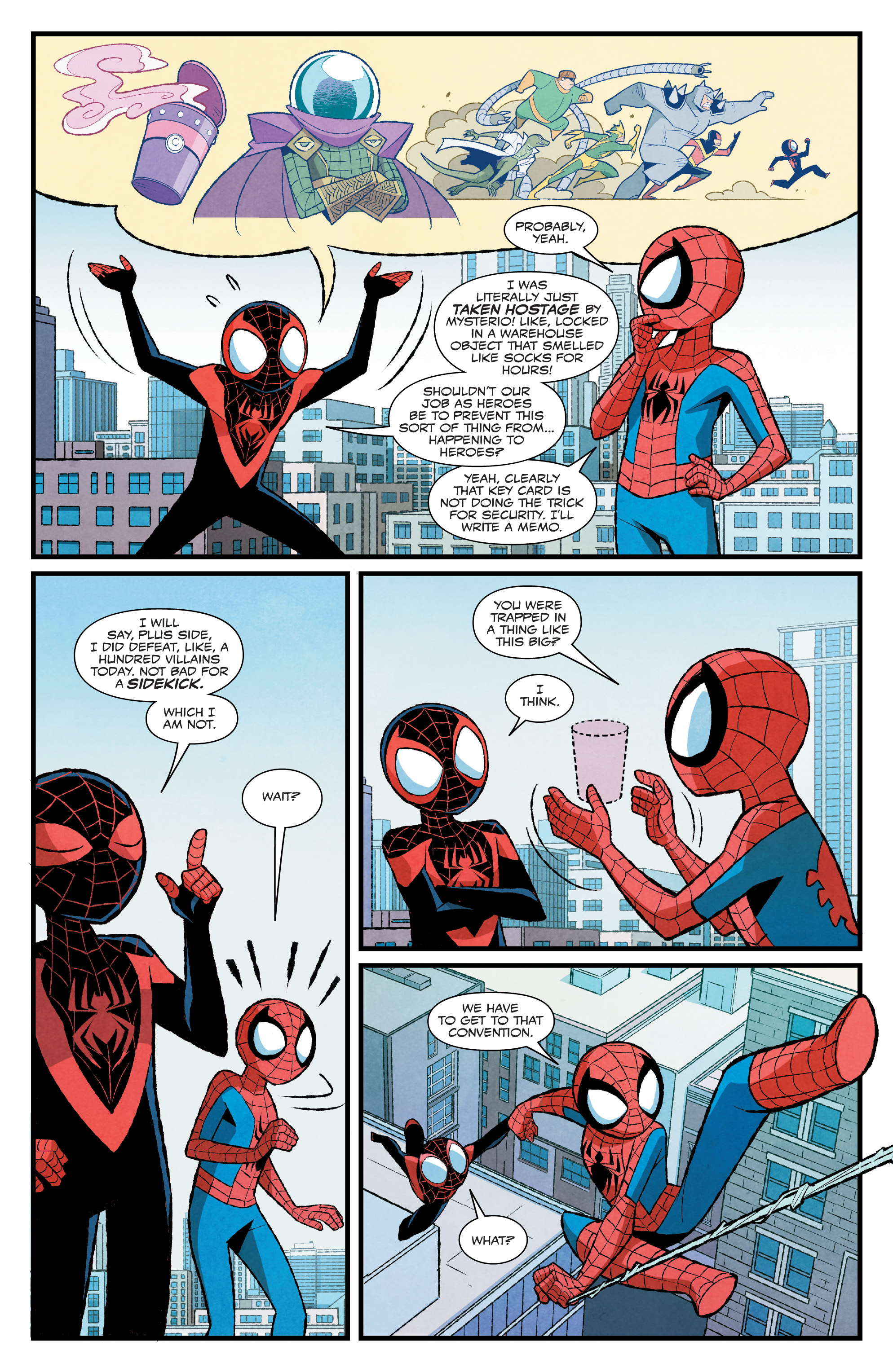 Read online Peter Parker And Miles Morales Spider-Men Double Trouble comic -  Issue #3 - 16