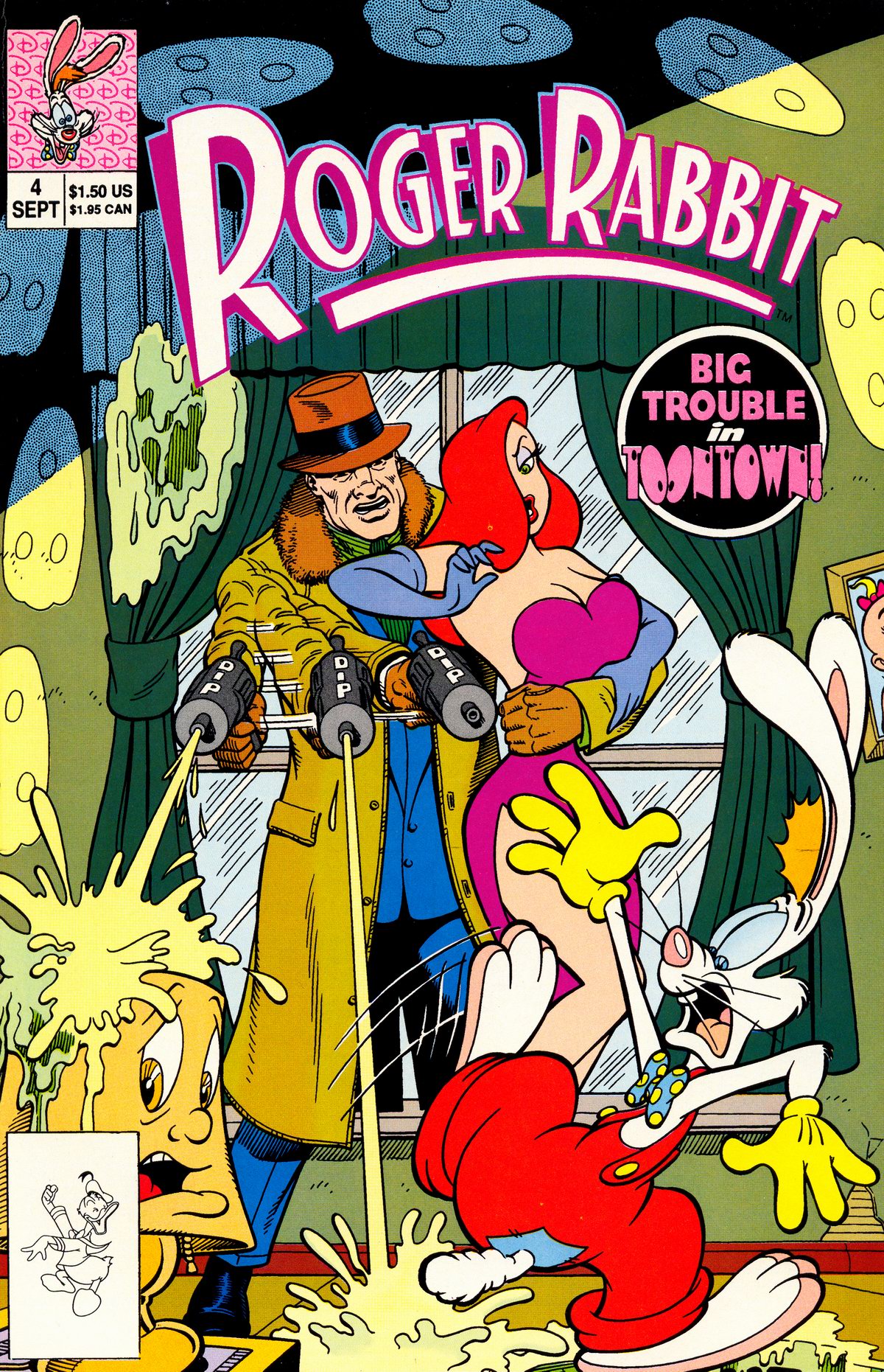 Read online Roger Rabbit comic -  Issue #4 - 1