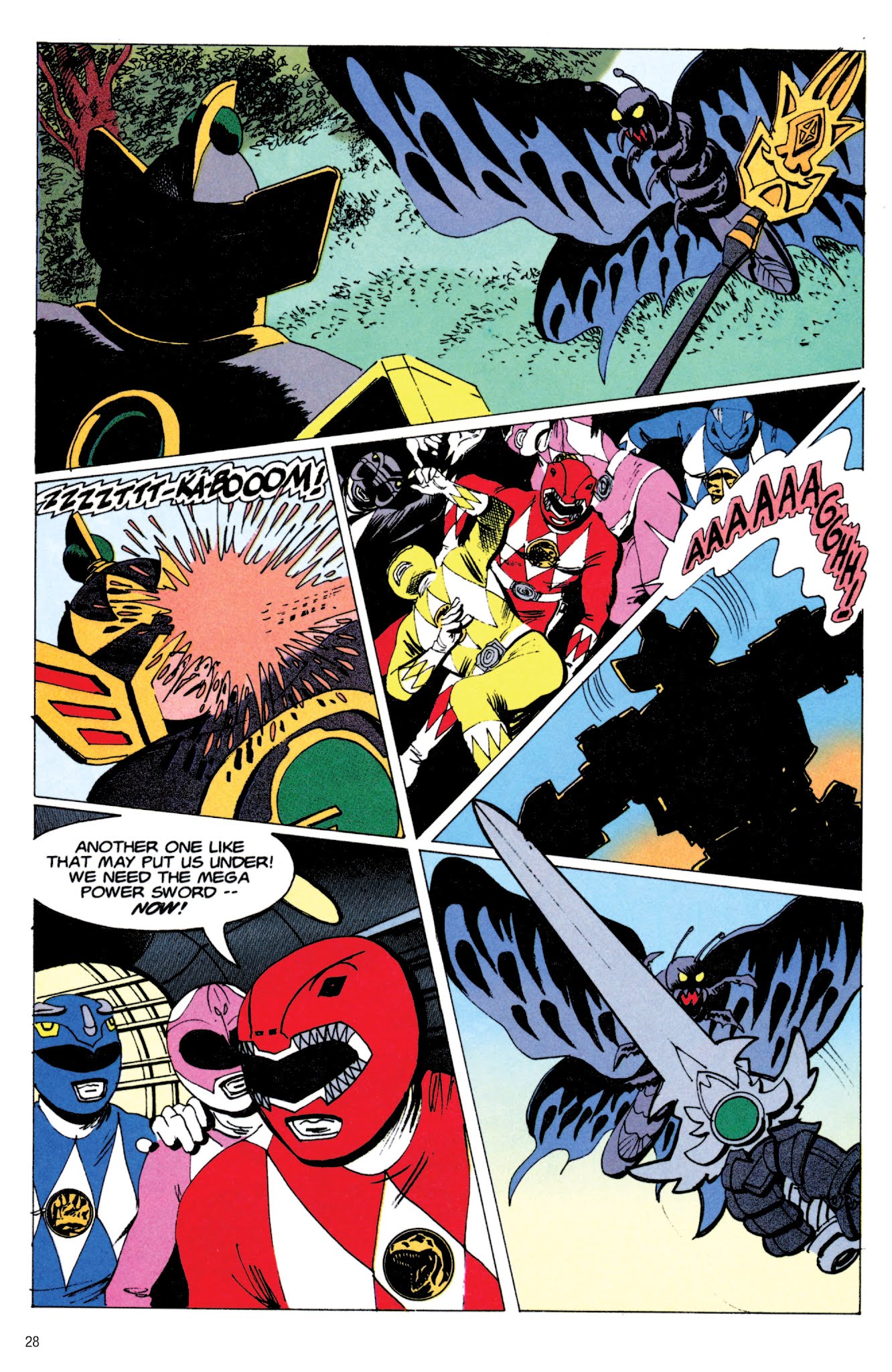 Read online Mighty Morphin Power Rangers Archive comic -  Issue # TPB 1 (Part 1) - 28