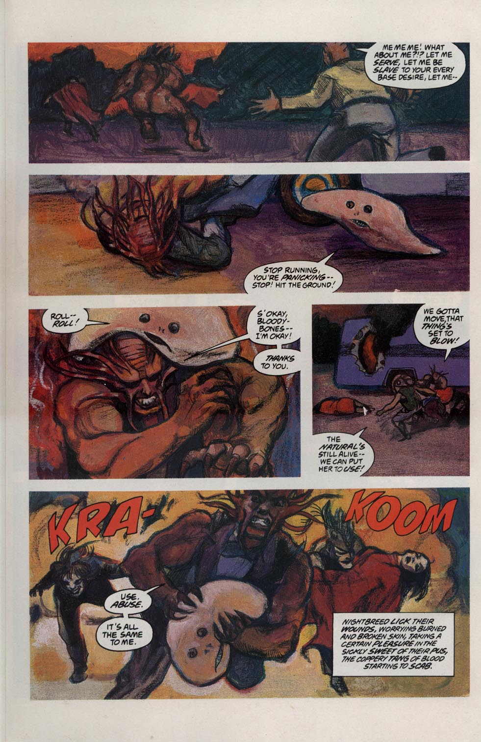 Read online Clive Barker's Night Breed (1990) comic -  Issue #15 - 19