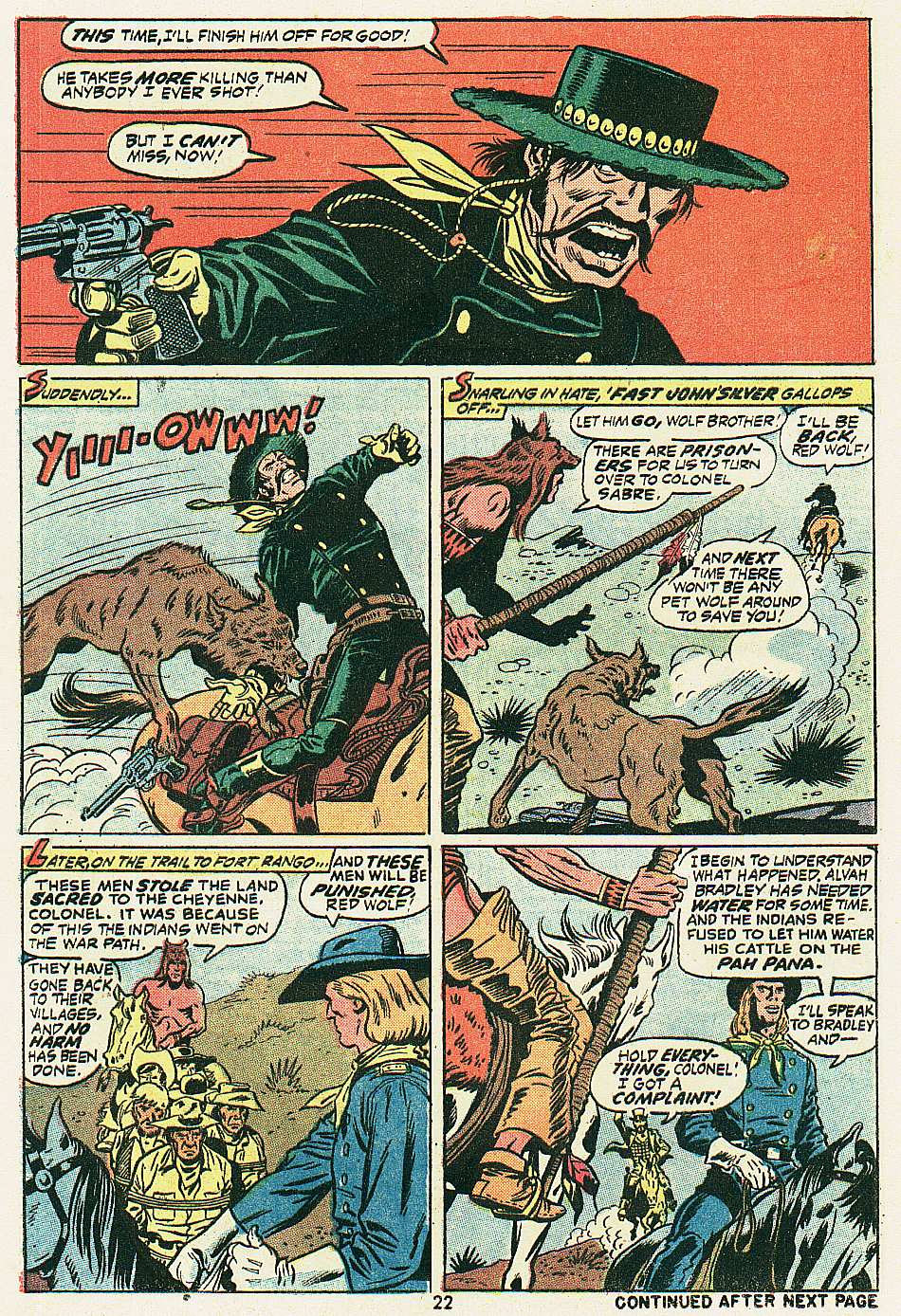 Read online Red Wolf (1972) comic -  Issue #5 - 16