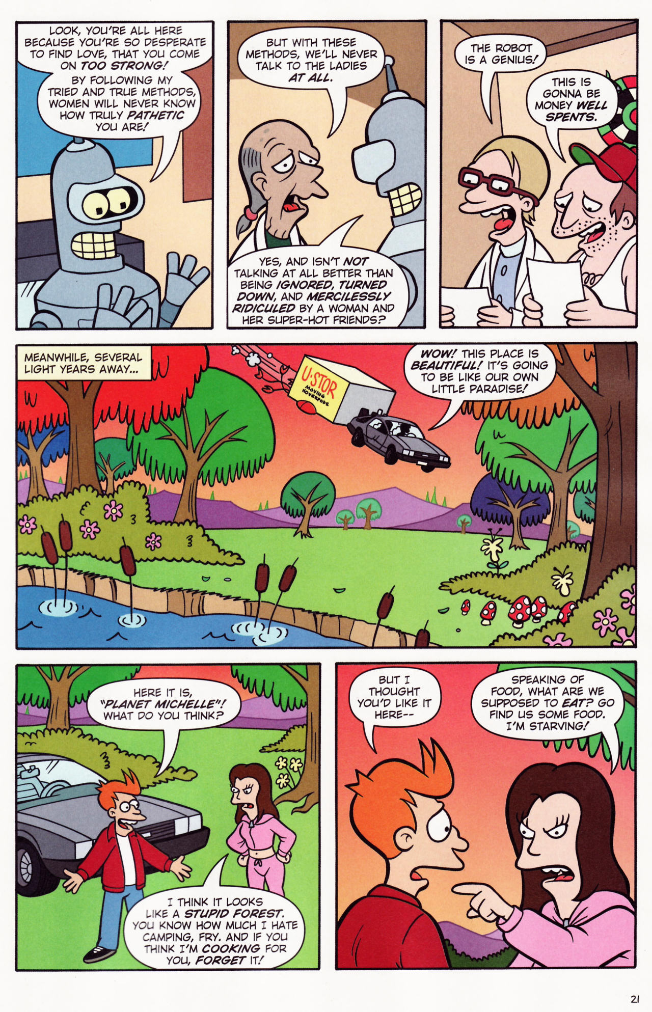 Read online Futurama Comics comic -  Issue #34 - 16