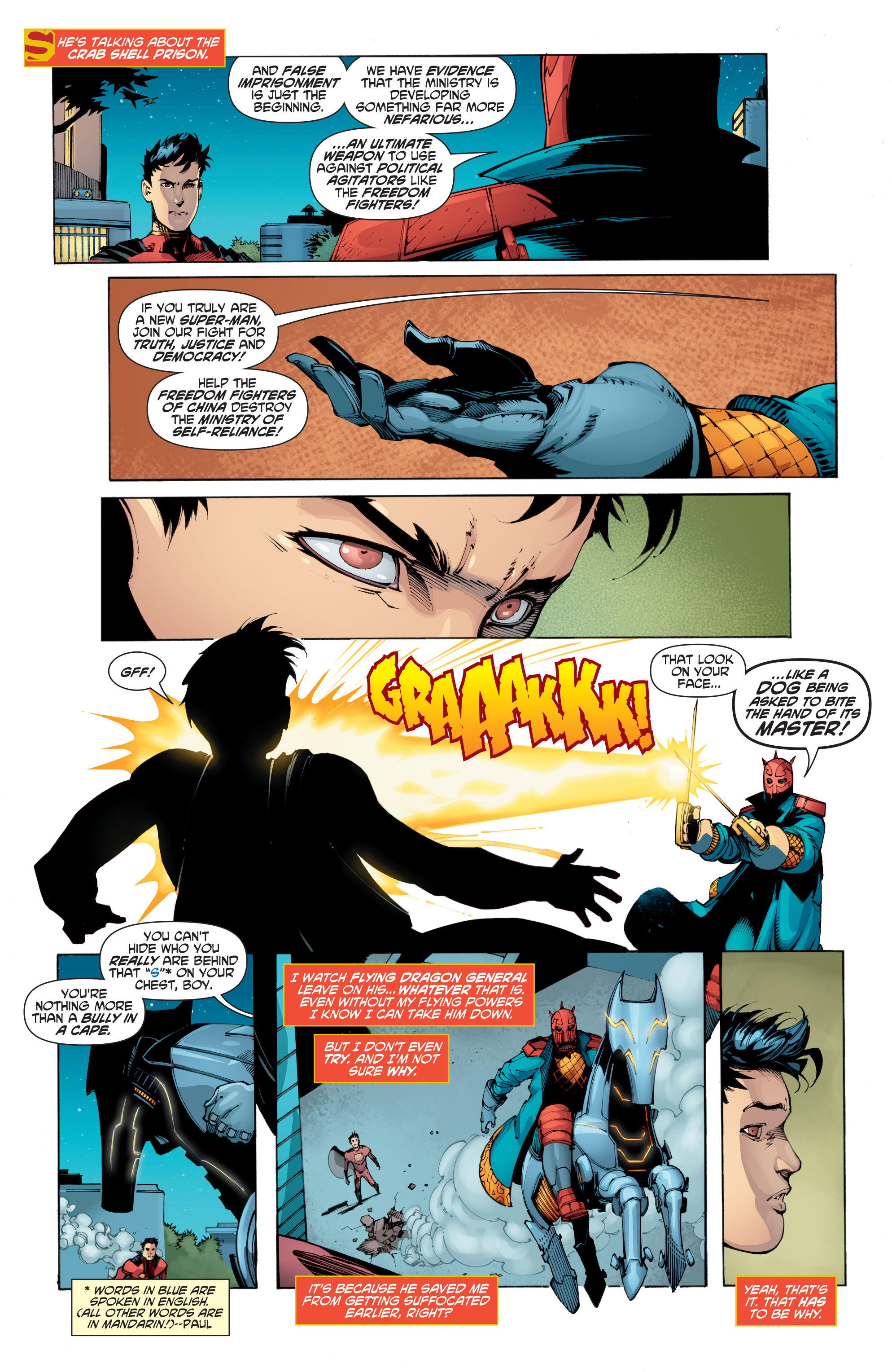 Read online New Super-Man comic -  Issue #4 - 10