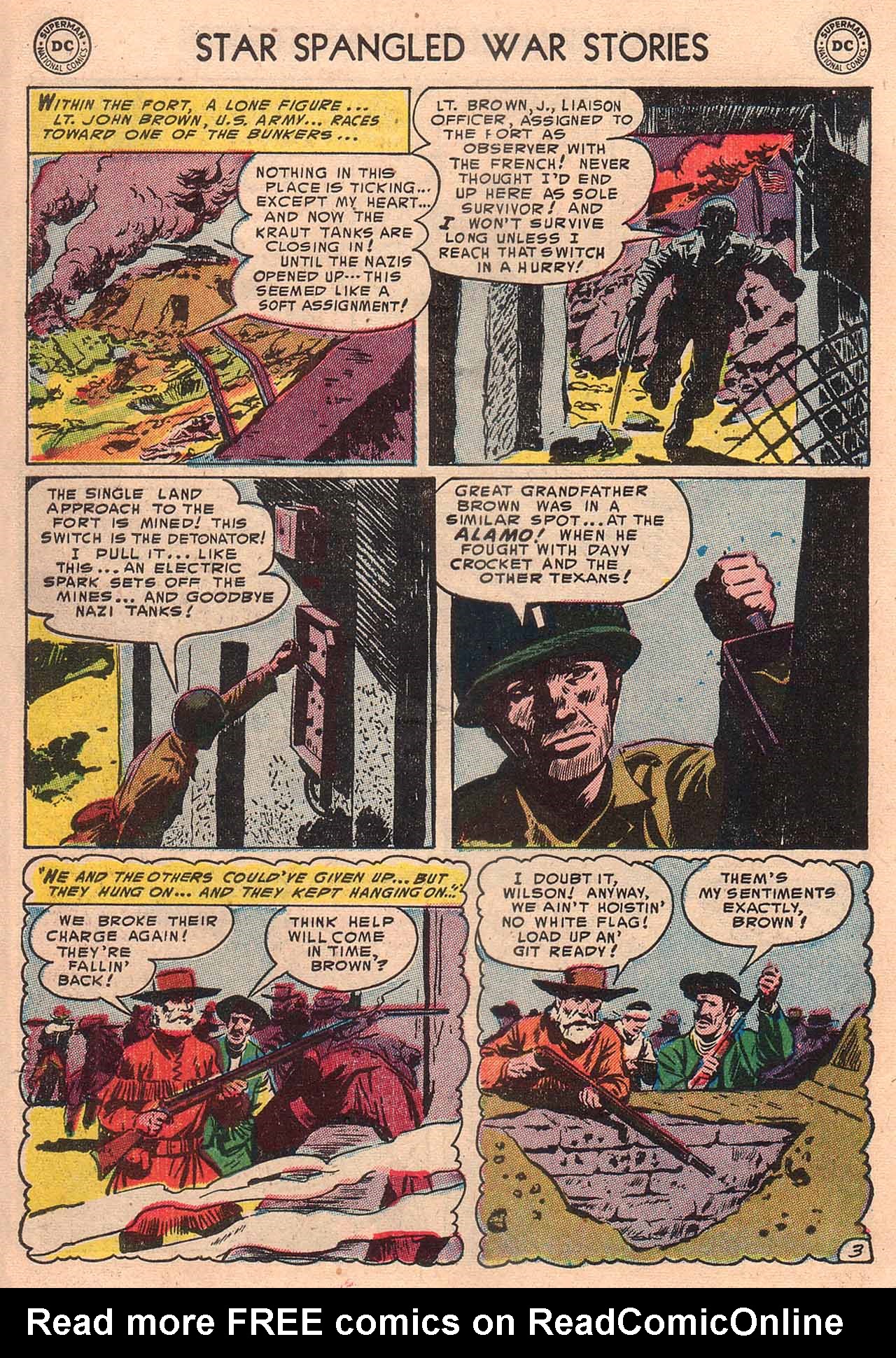 Read online Star Spangled War Stories (1952) comic -  Issue #17 - 30