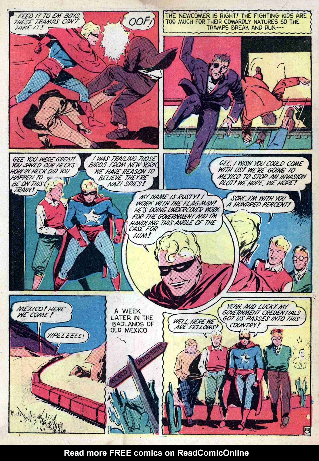 Captain Aero Comics issue 2 - Page 54