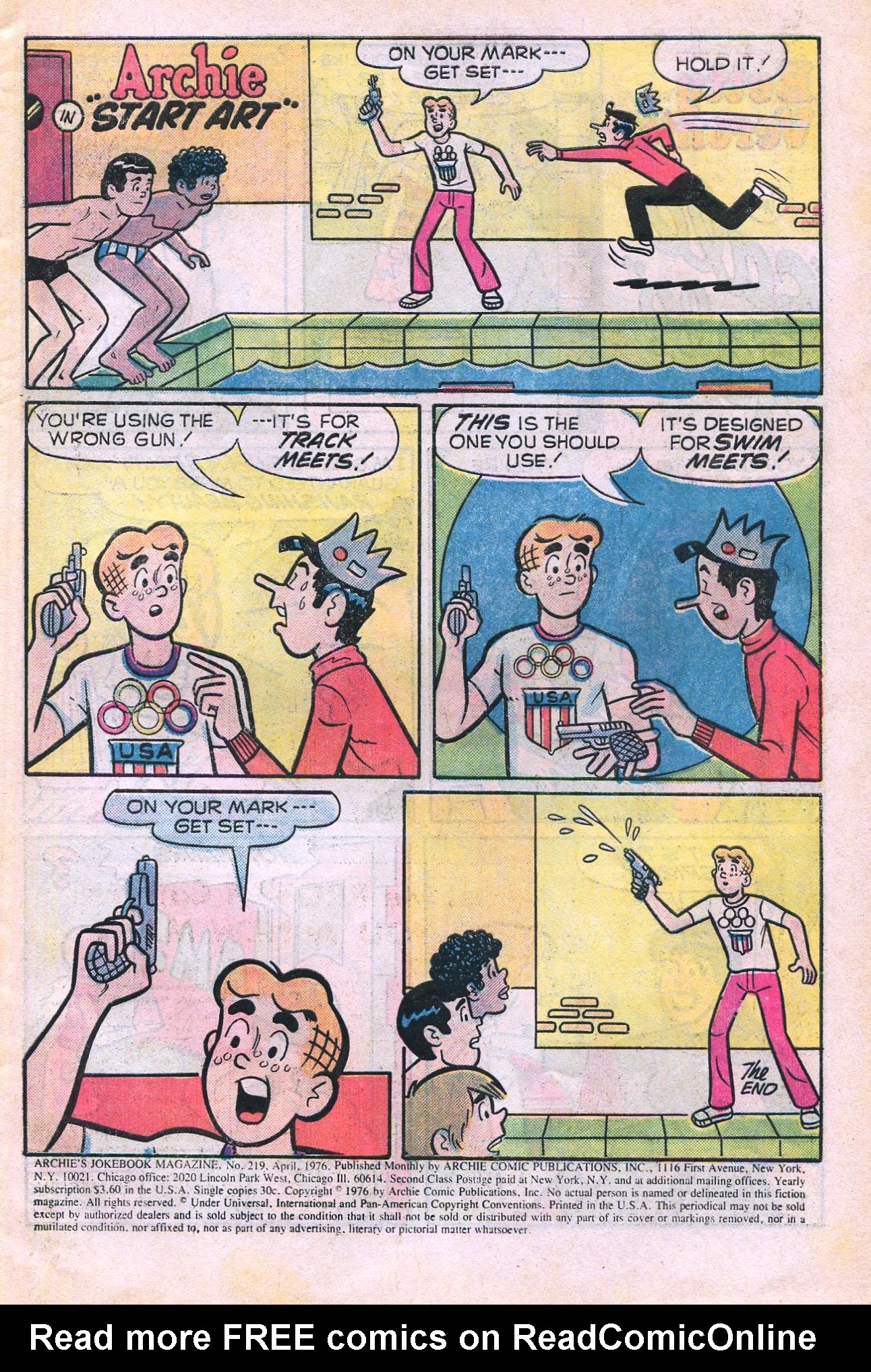 Read online Archie's Joke Book Magazine comic -  Issue #219 - 3