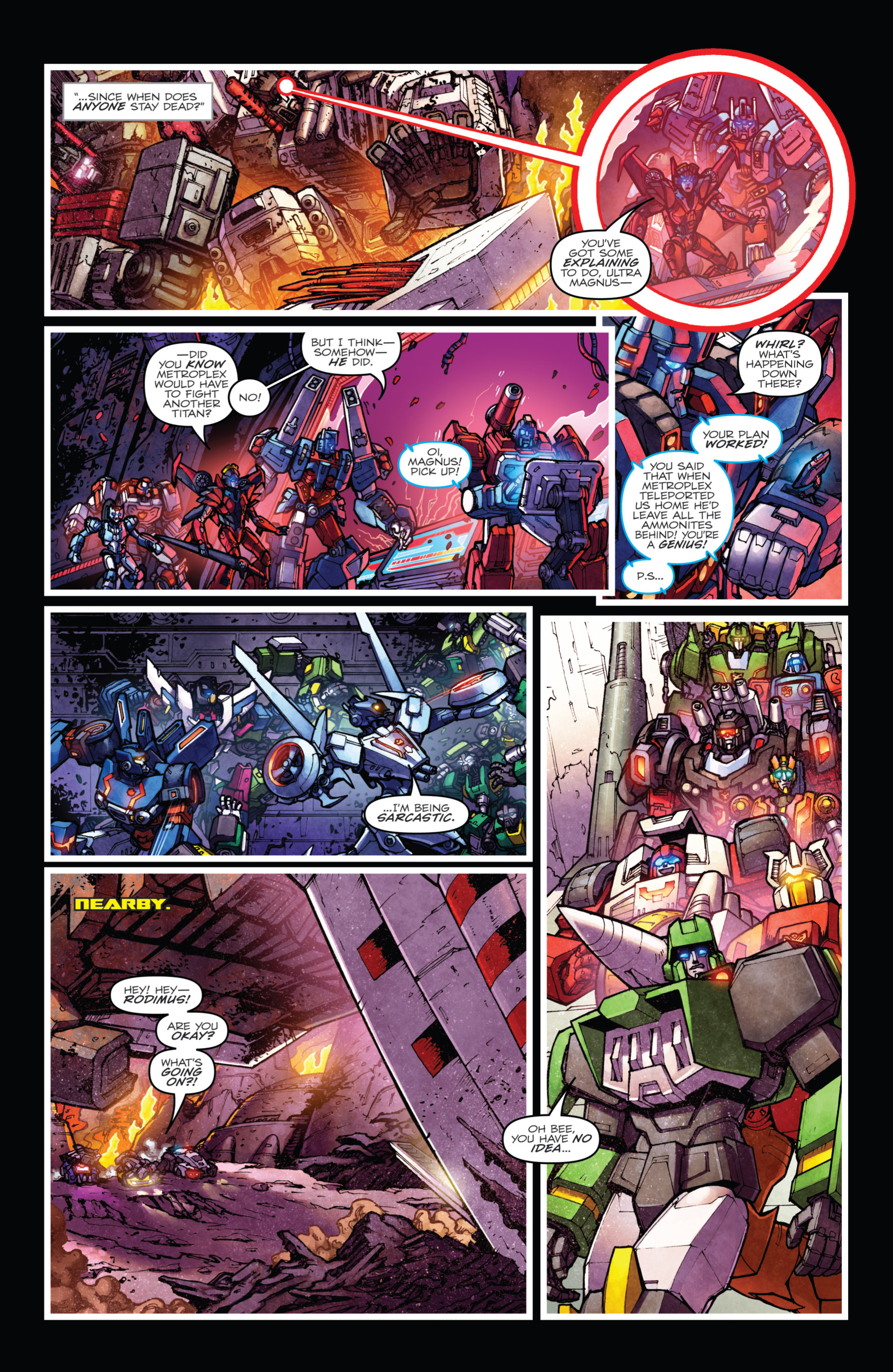 Read online Transformers: Robots In Disguise (2012) comic -  Issue #26 - 8