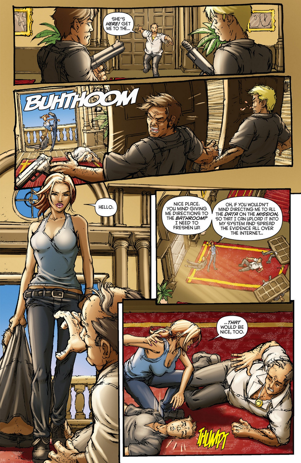Read online The Bionic Woman comic -  Issue #5 - 13
