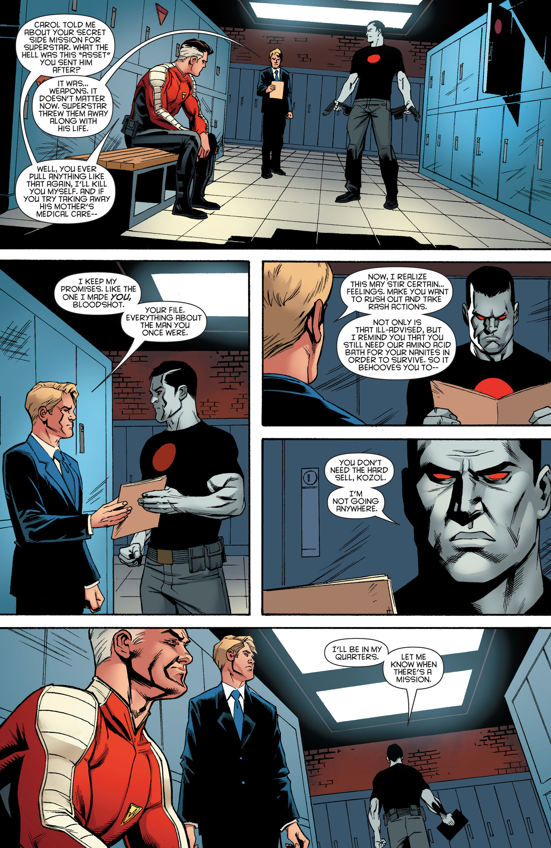 Read online Bloodshot and H.A.R.D.Corps comic -  Issue #17 - 23