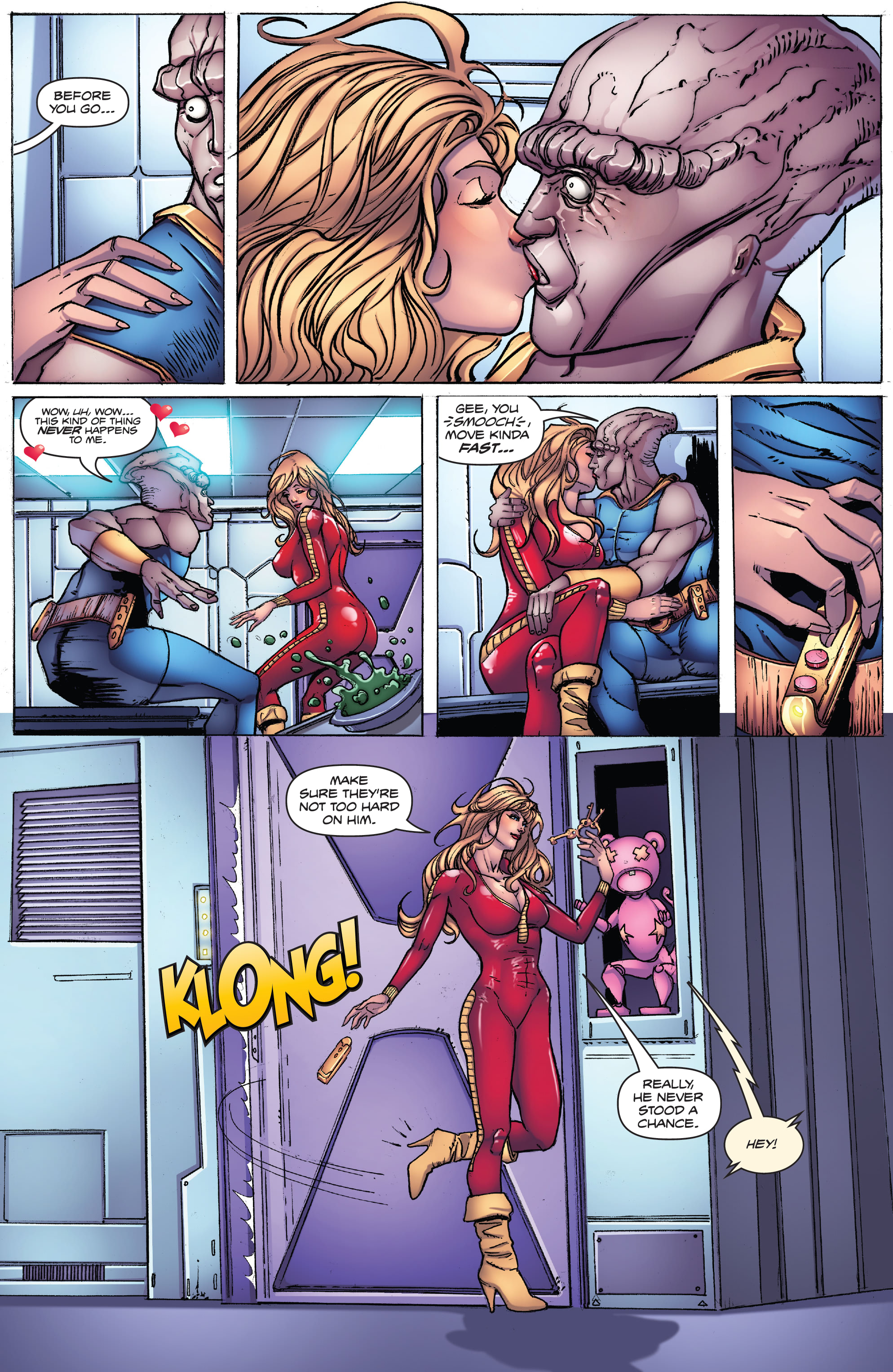 Read online Barbarella: The Center Cannot Hold comic -  Issue #1 - 15
