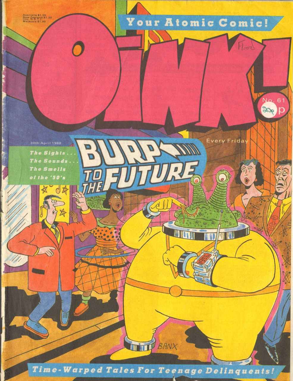 Read online Oink! comic -  Issue #61 - 1