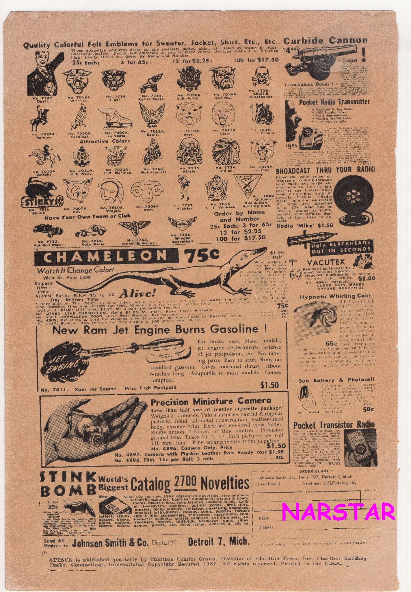 Read online Attack (1962) comic -  Issue #1 - 2