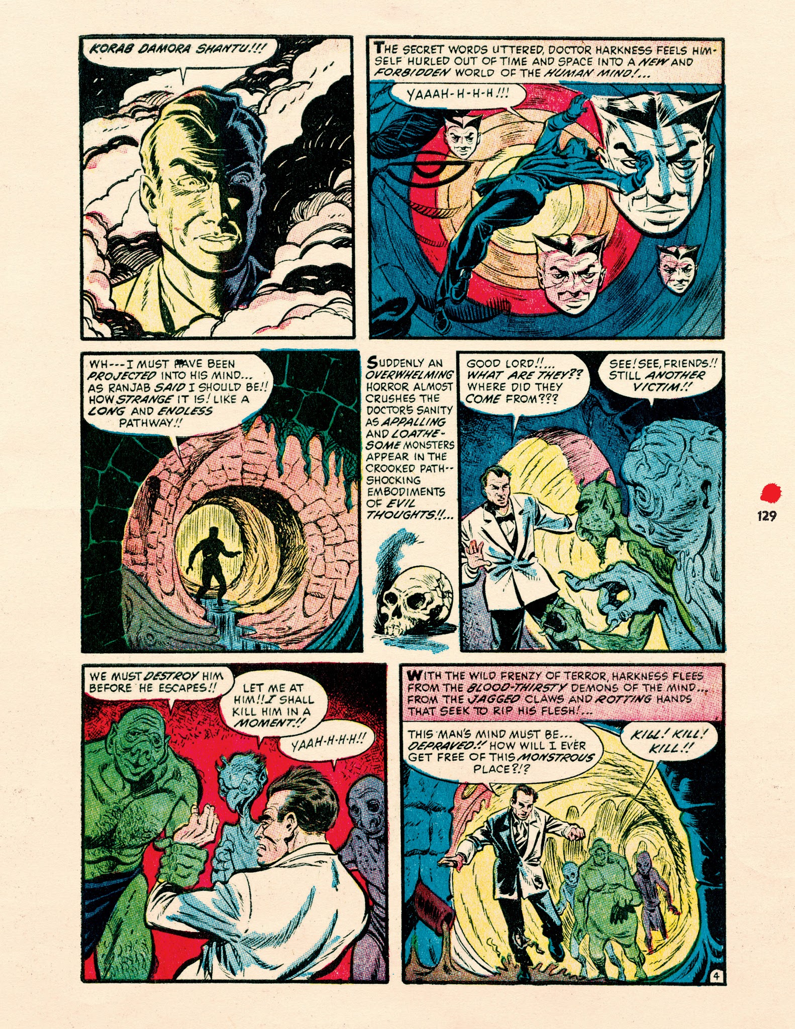 Read online Chilling Archives of Horror Comics comic -  Issue # TPB 16 - 130