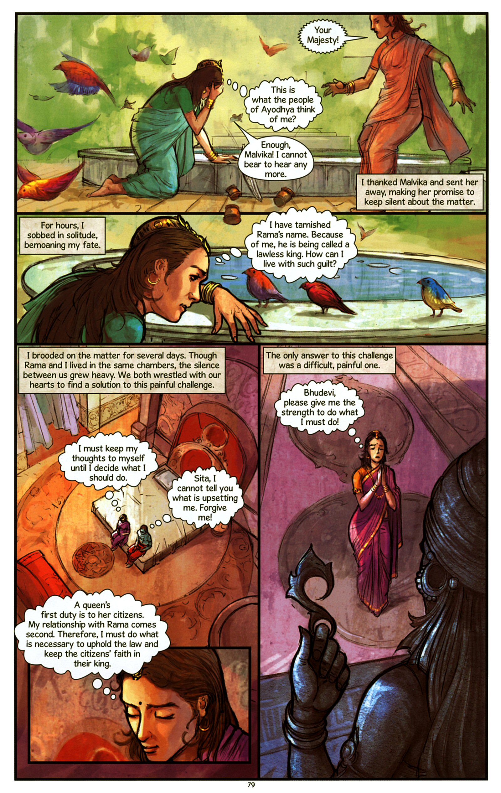 Read online Sita Daughter of the Earth comic -  Issue # TPB - 83