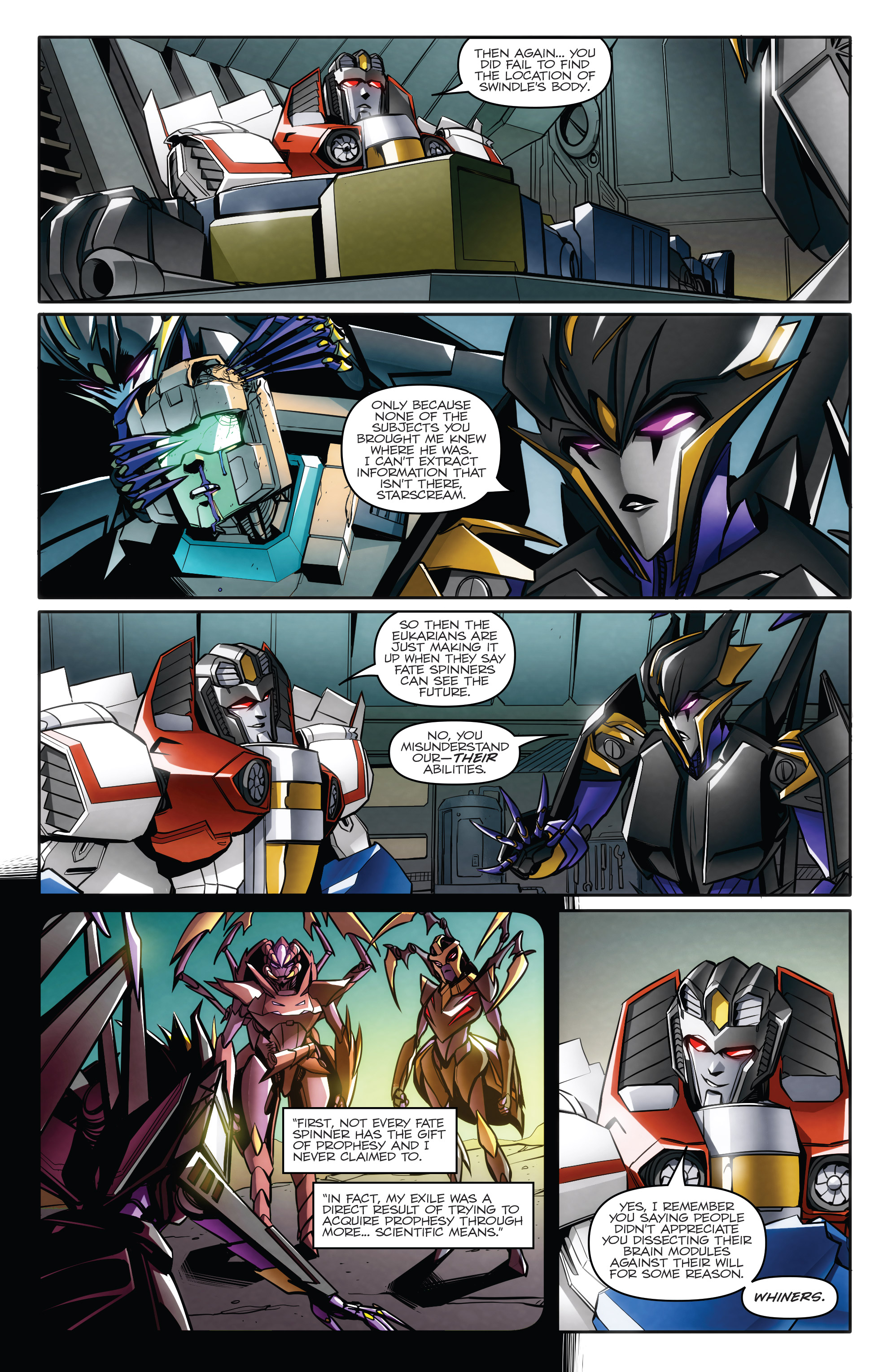 Read online Transformers: Till All Are One comic -  Issue #10 - 9