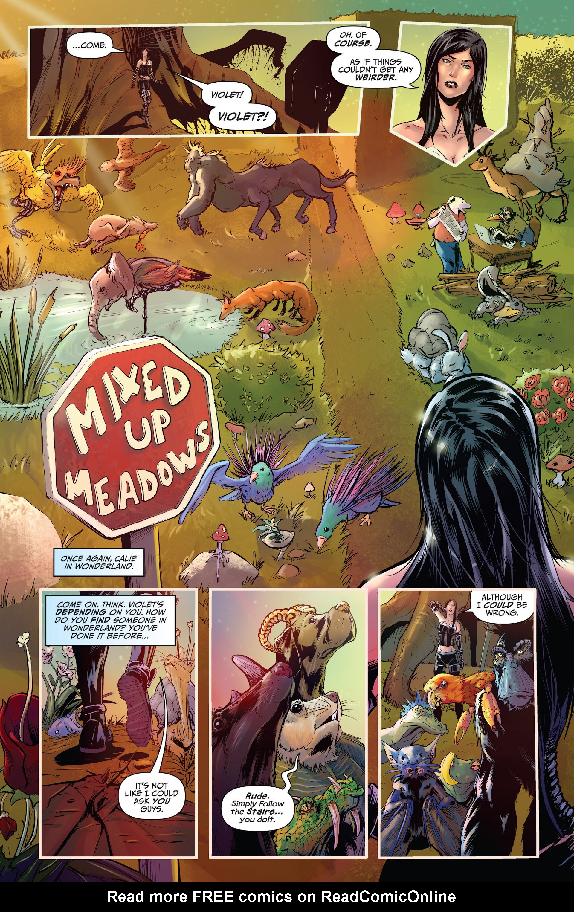 Read online Grimm Fairy Tales presents Wonderland comic -  Issue #21 - 9
