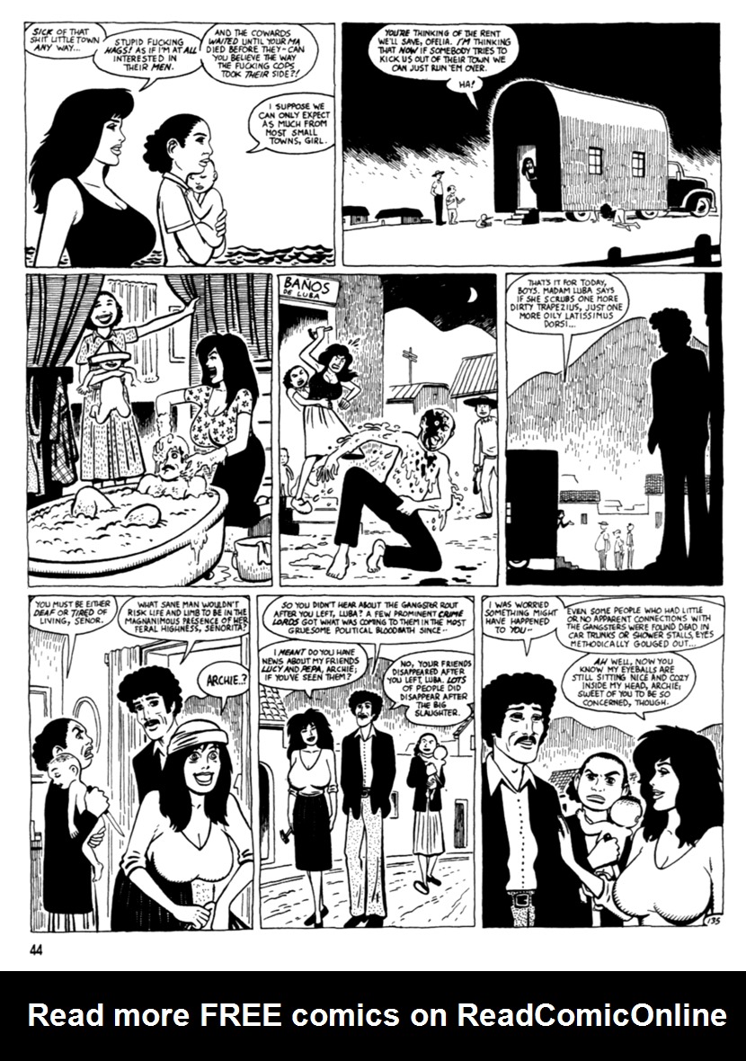 Read online Love and Rockets (1982) comic -  Issue #40 - 46