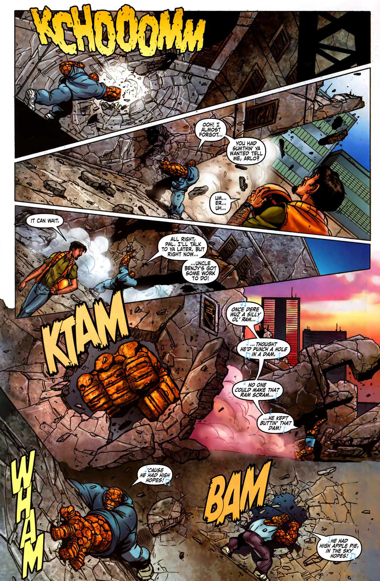 Read online The Thing (2006) comic -  Issue #5 - 20