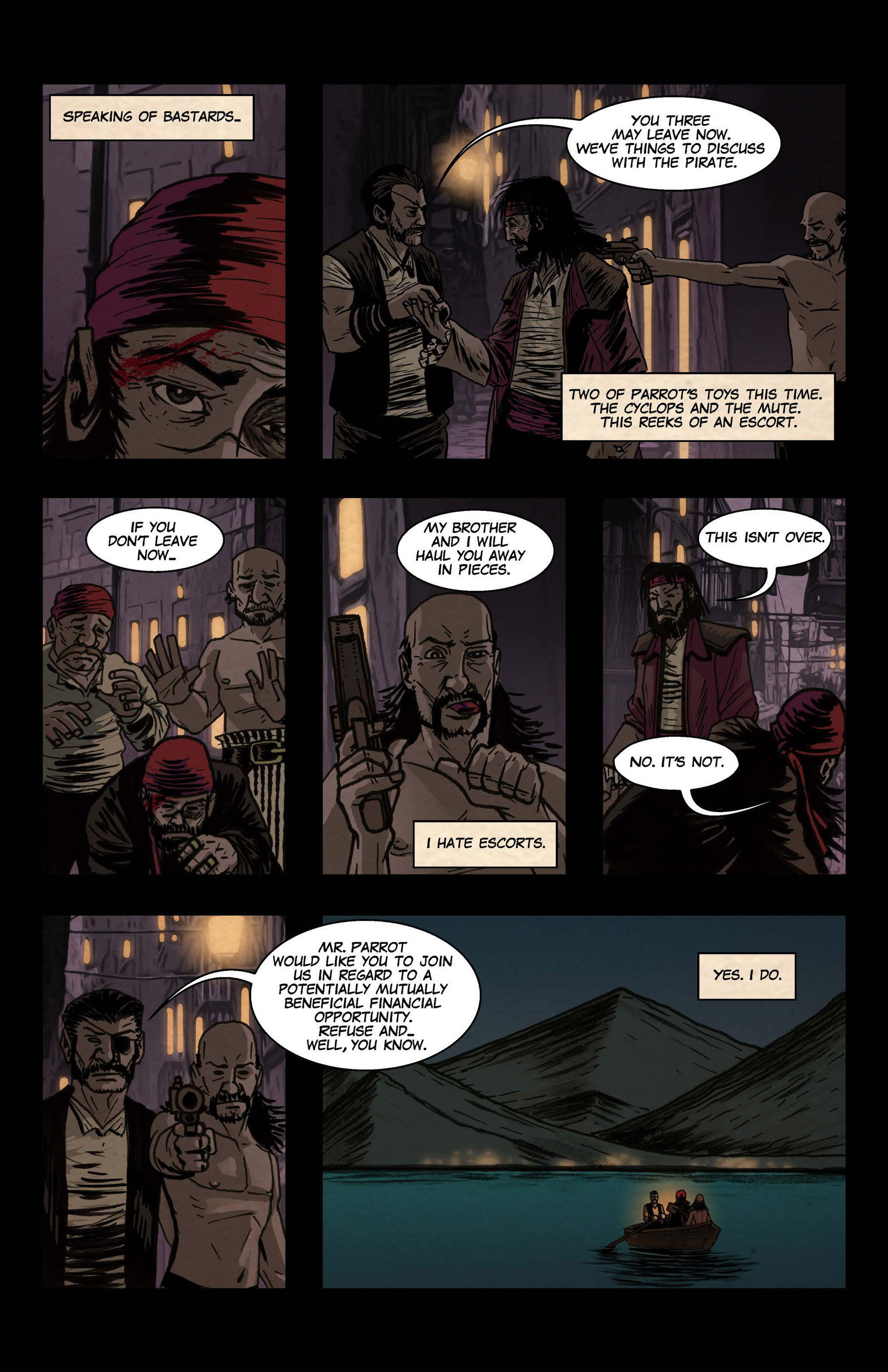 Read online Pirate Eye comic -  Issue # TPB - 36
