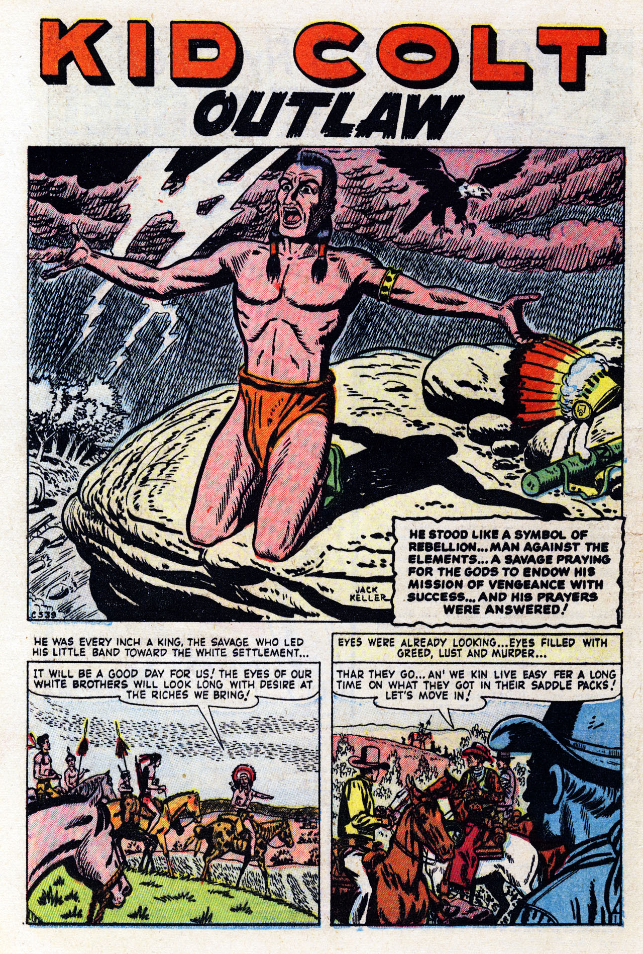 Read online Kid Colt Outlaw comic -  Issue #30 - 12