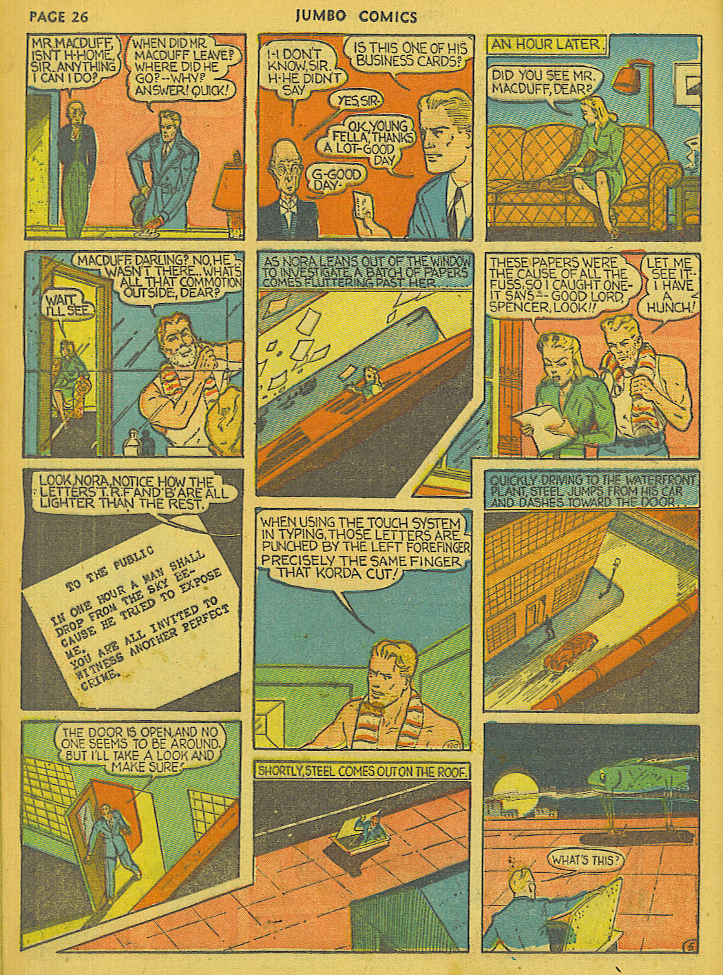 Read online Jumbo Comics comic -  Issue #14 - 28