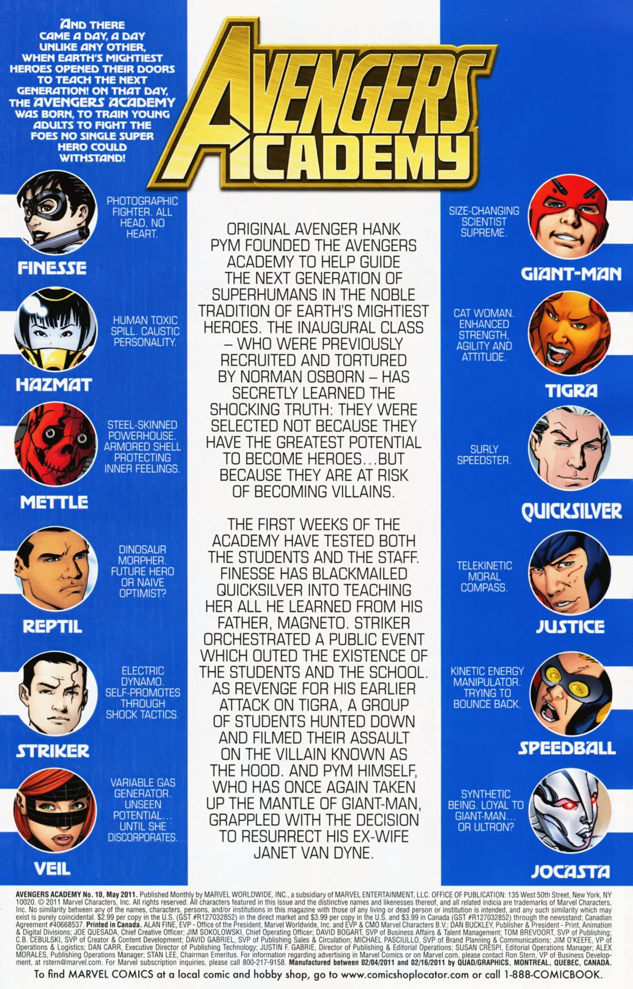 Read online Avengers Academy comic -  Issue #10 - 3