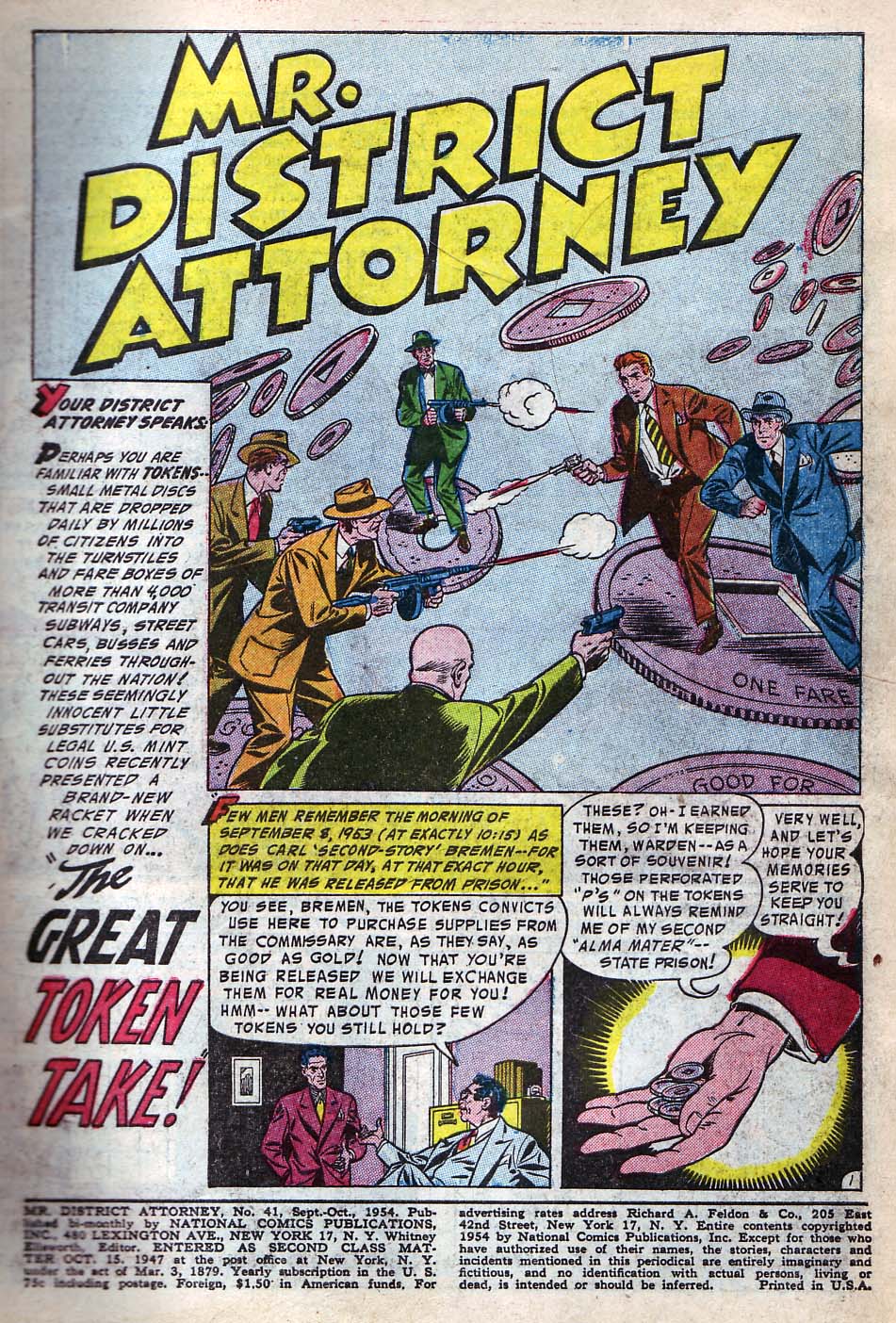 Read online Mr. District Attorney comic -  Issue #41 - 3