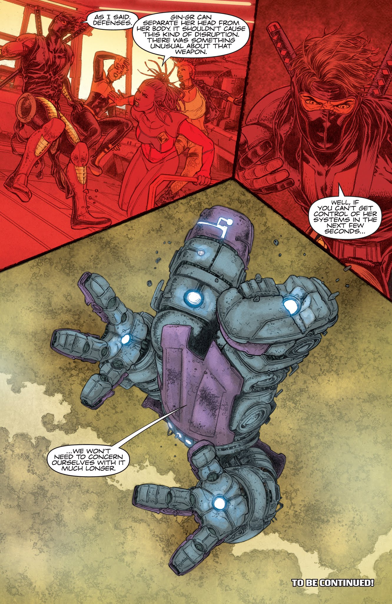 Read online Ninja-K comic -  Issue #7 - 21