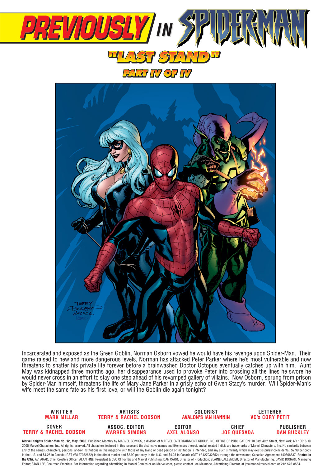 Read online Marvel Knights Spider-Man (2004) comic -  Issue #12 - 2
