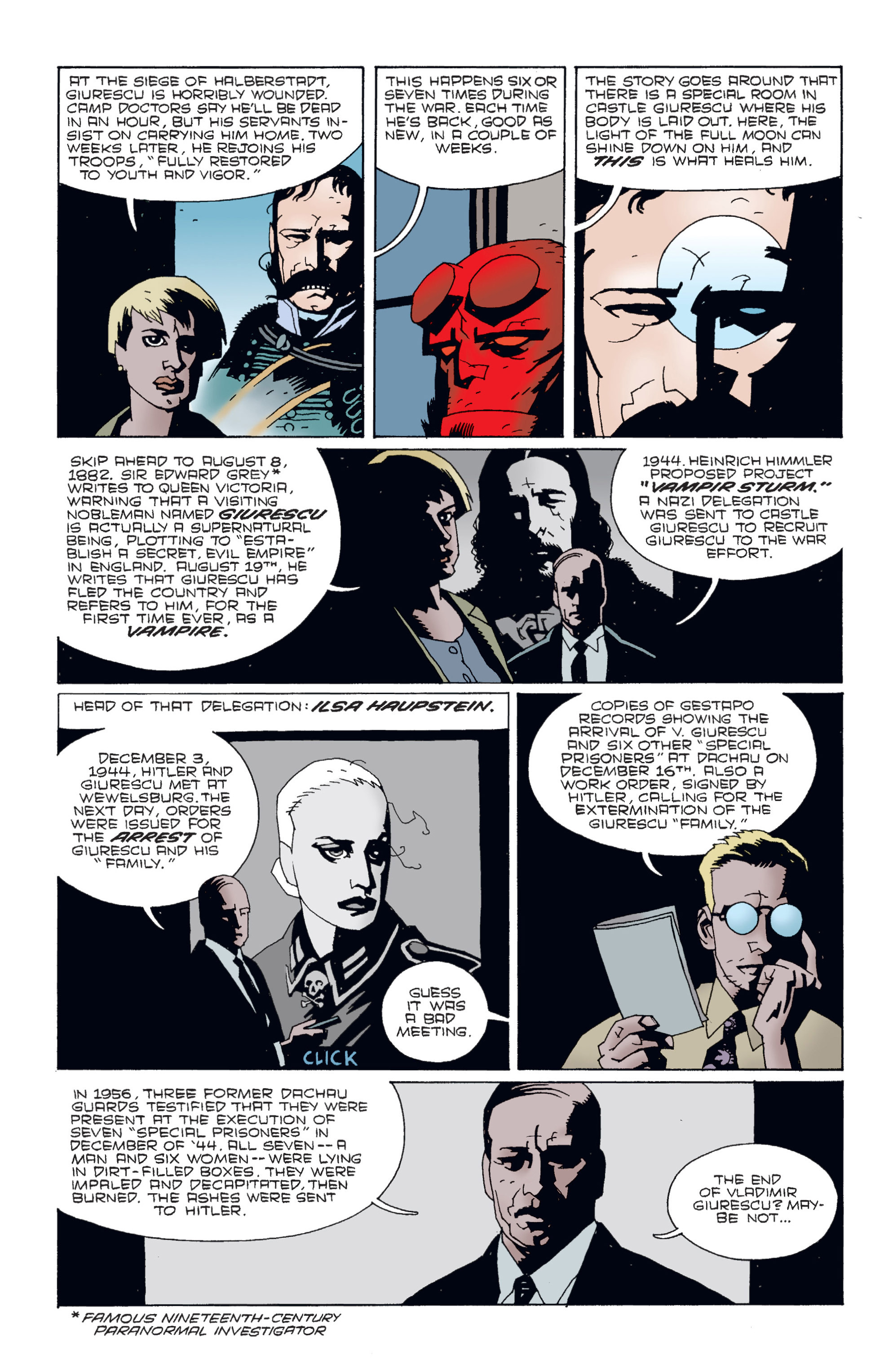 Read online Hellboy comic -  Issue #2 - 19