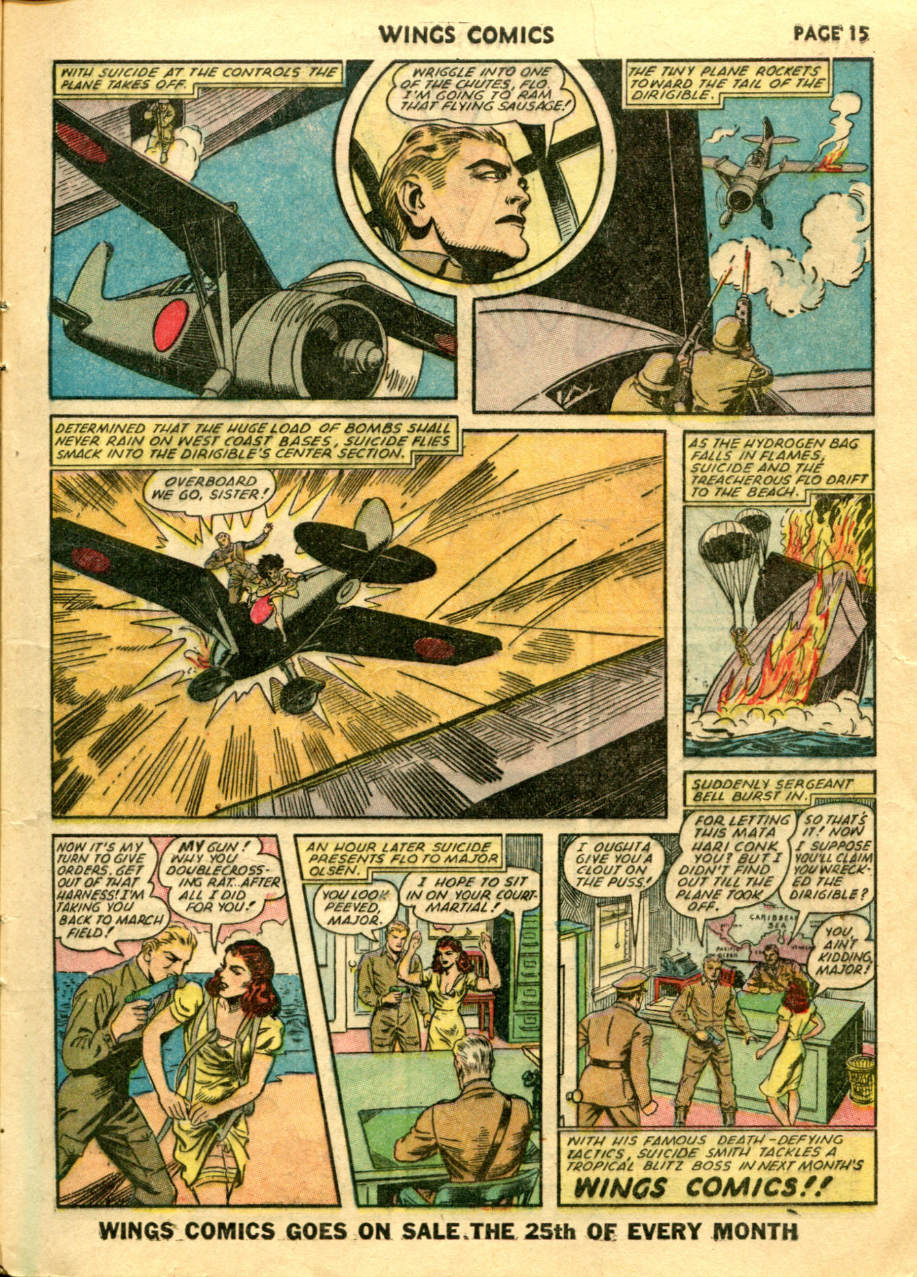 Read online Wings Comics comic -  Issue #25 - 17