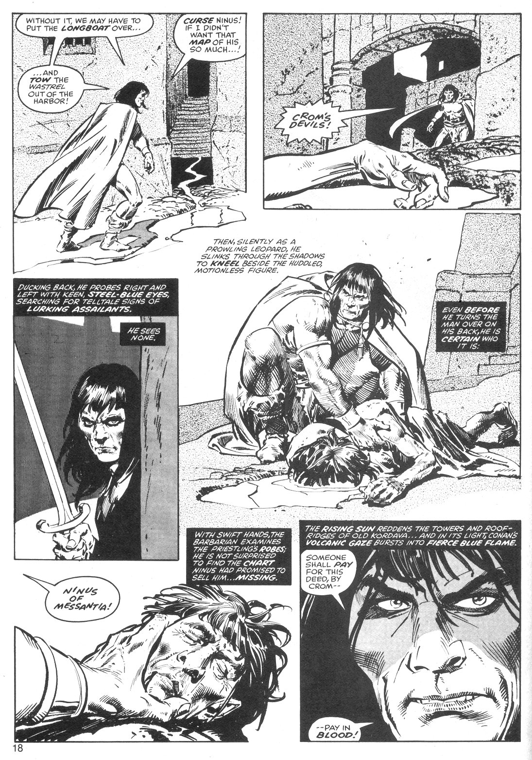 Read online The Savage Sword Of Conan comic -  Issue #40 - 18