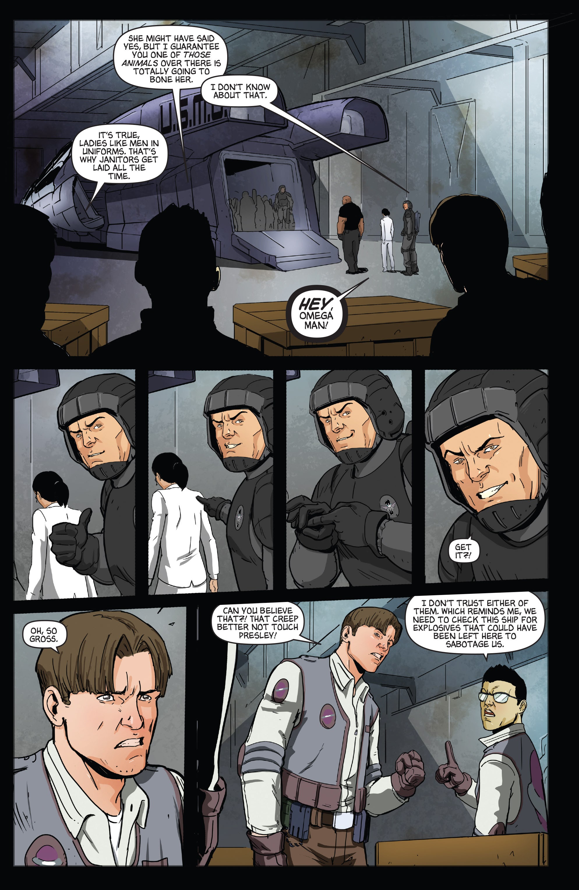 Read online Aliens vs. Parker comic -  Issue # _TPB - 23