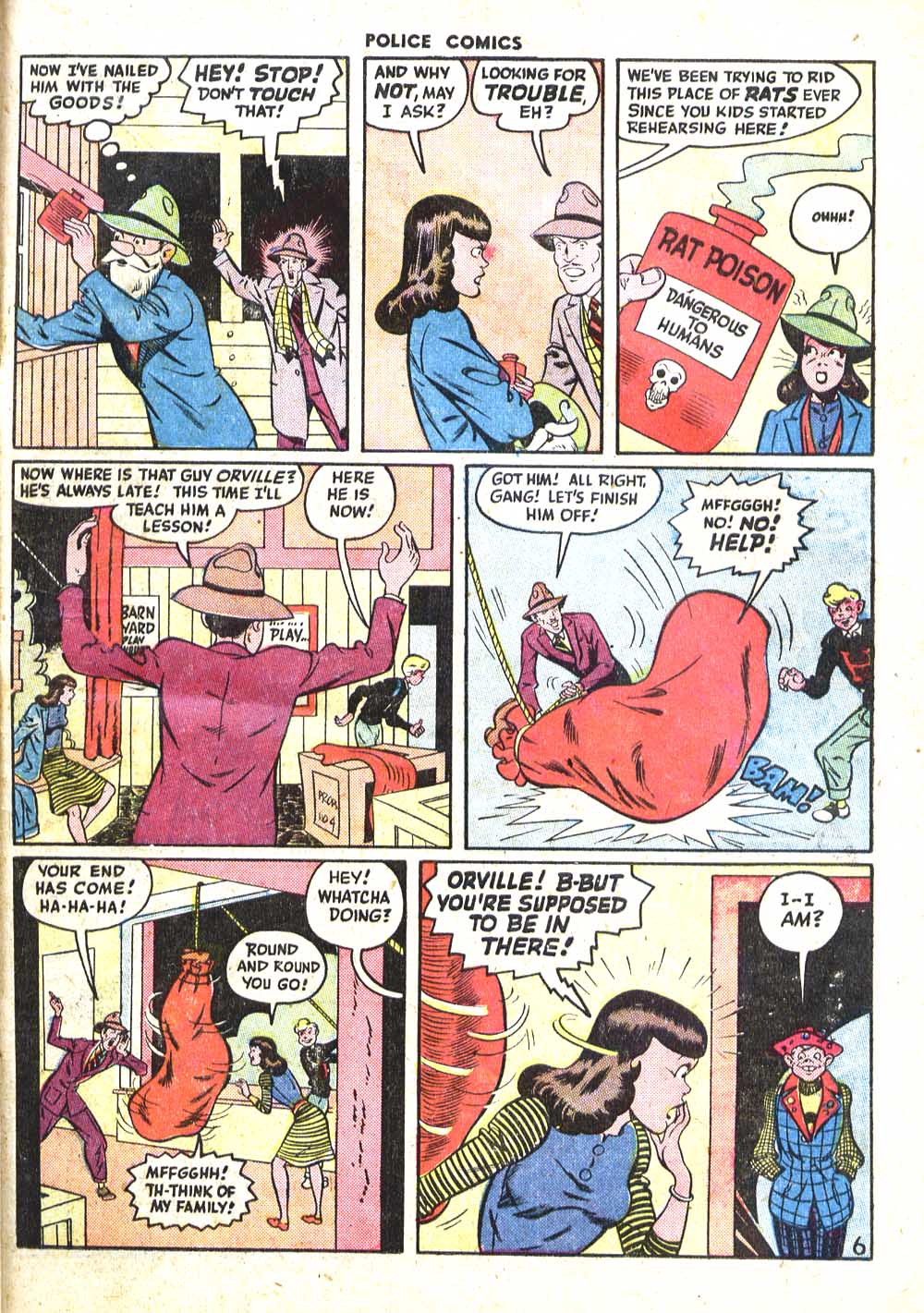Read online Police Comics comic -  Issue #61 - 35
