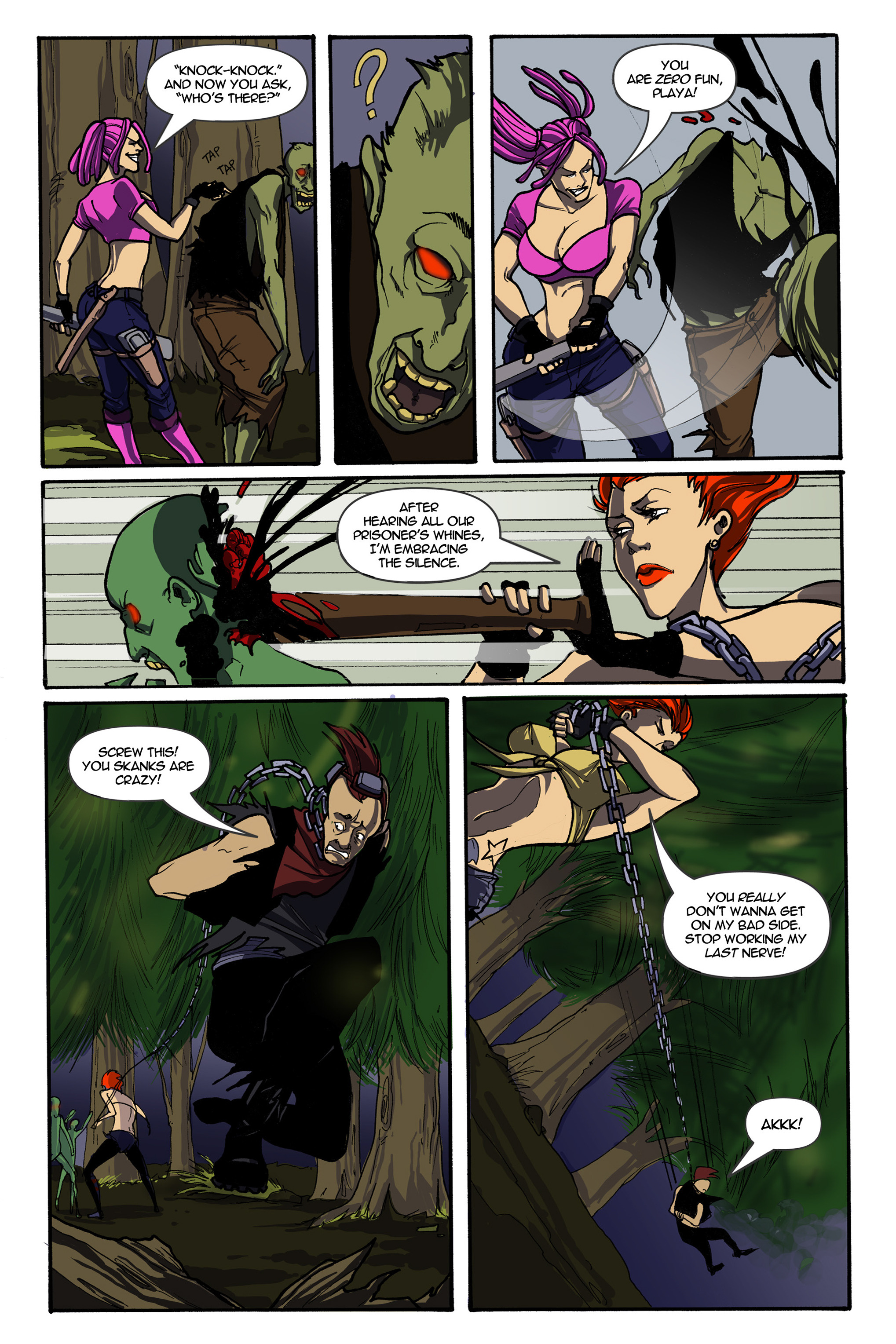 Read online Chaos Campus: Extra Credit comic -  Issue #6 - 13