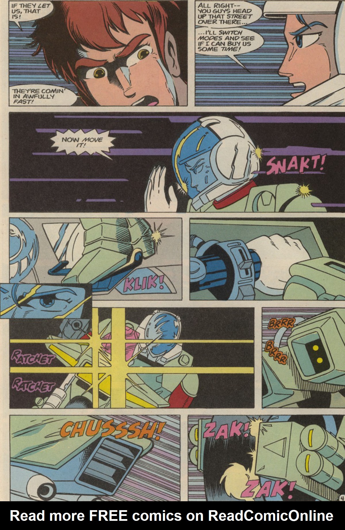 Read online Robotech The New Generation comic -  Issue #15 - 6