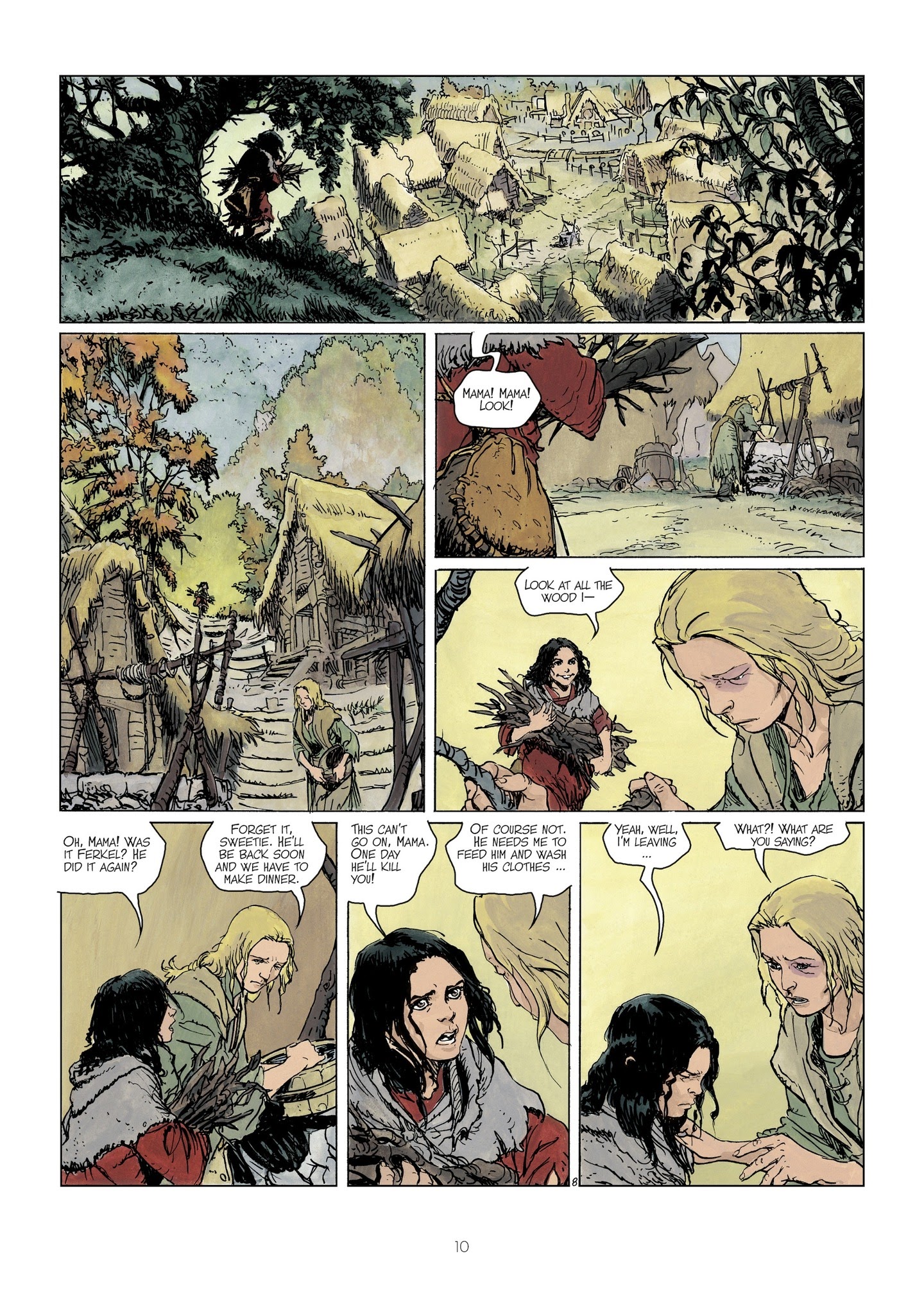 Read online Thorgal - Kriss of Valnor: I Forget Nothing! comic -  Issue # Full - 12