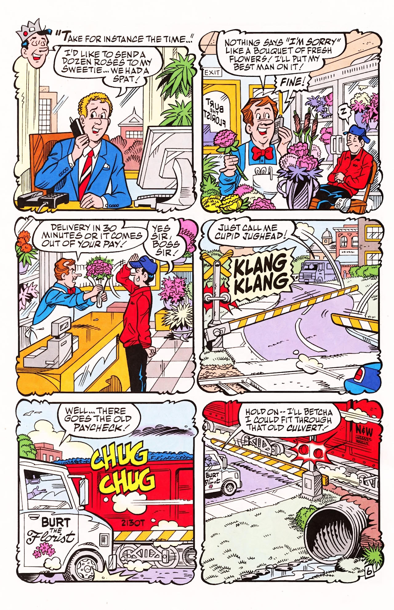 Read online Archie's Pal Jughead Comics comic -  Issue #194 - 7