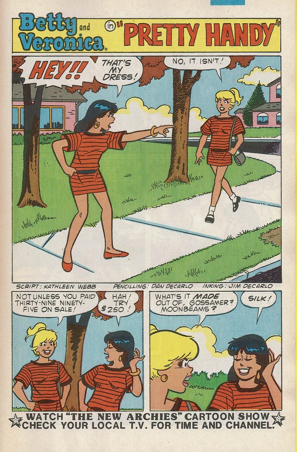 Read online Betty and Veronica (1987) comic -  Issue #26 - 29