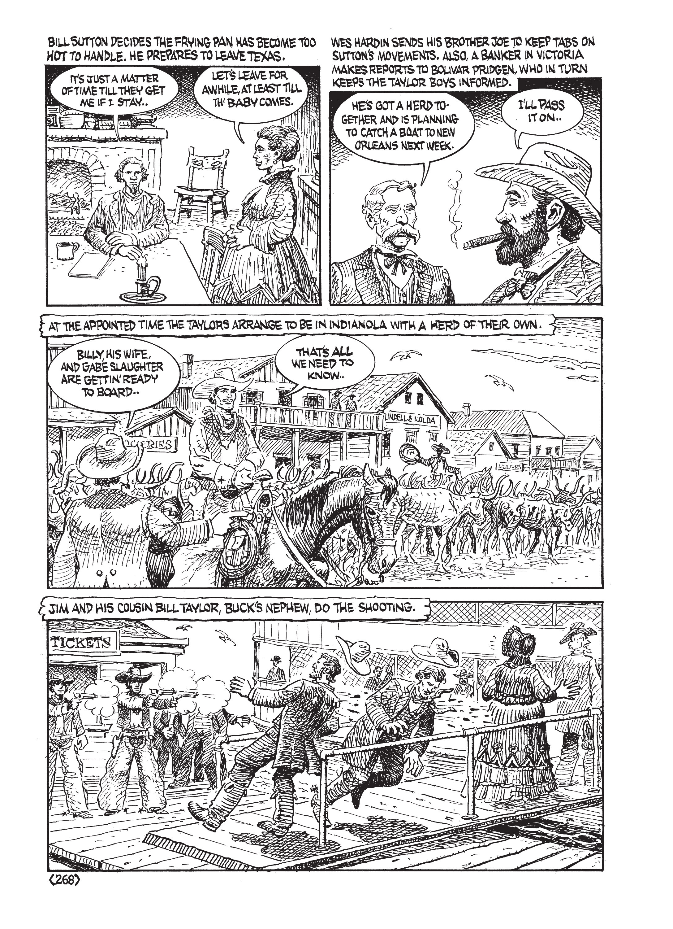 Read online Jack Jackson's American History: Los Tejanos and Lost Cause comic -  Issue # TPB (Part 3) - 66