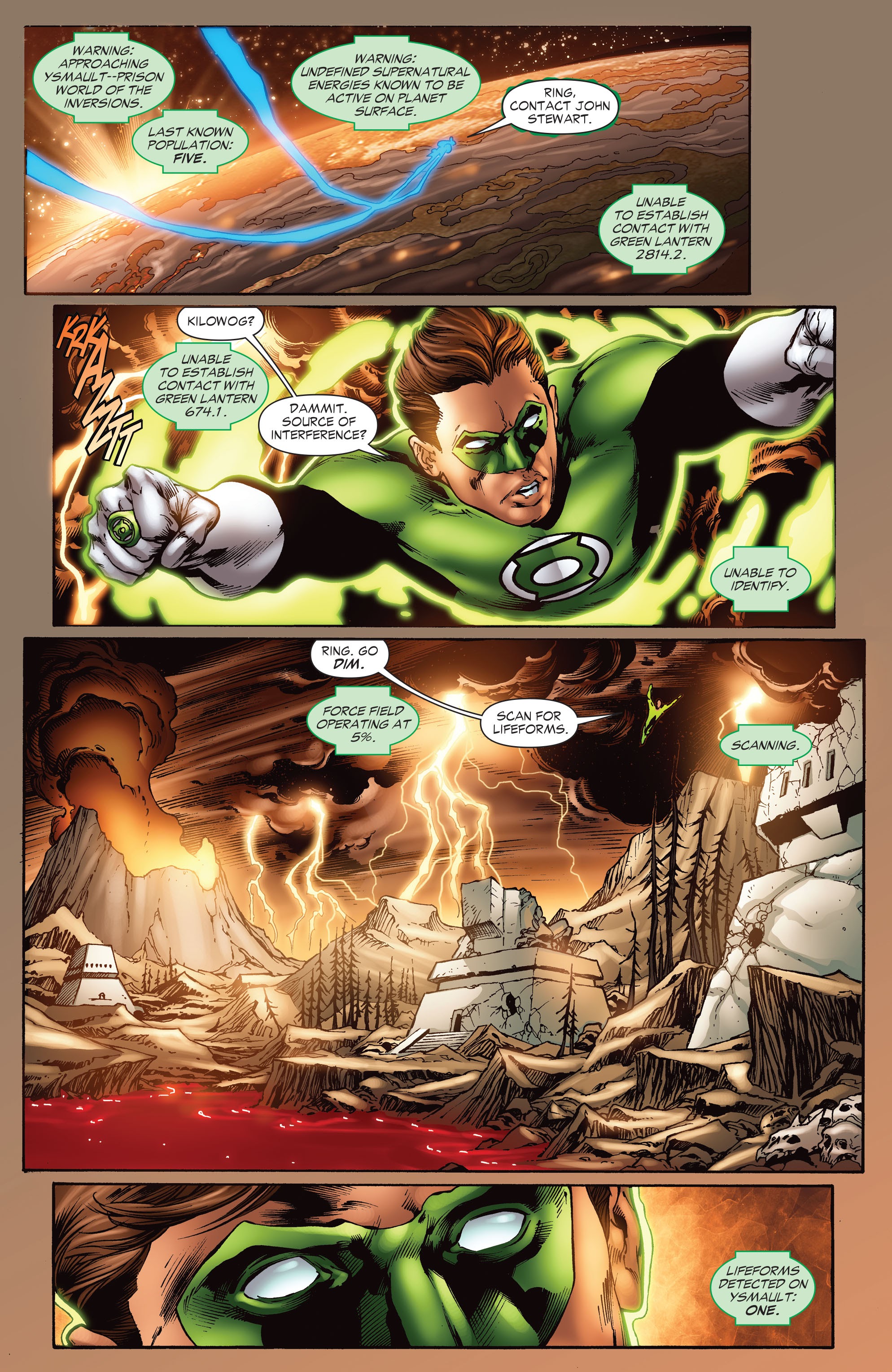 Read online Green Lantern by Geoff Johns comic -  Issue # TPB 4 (Part 3) - 91