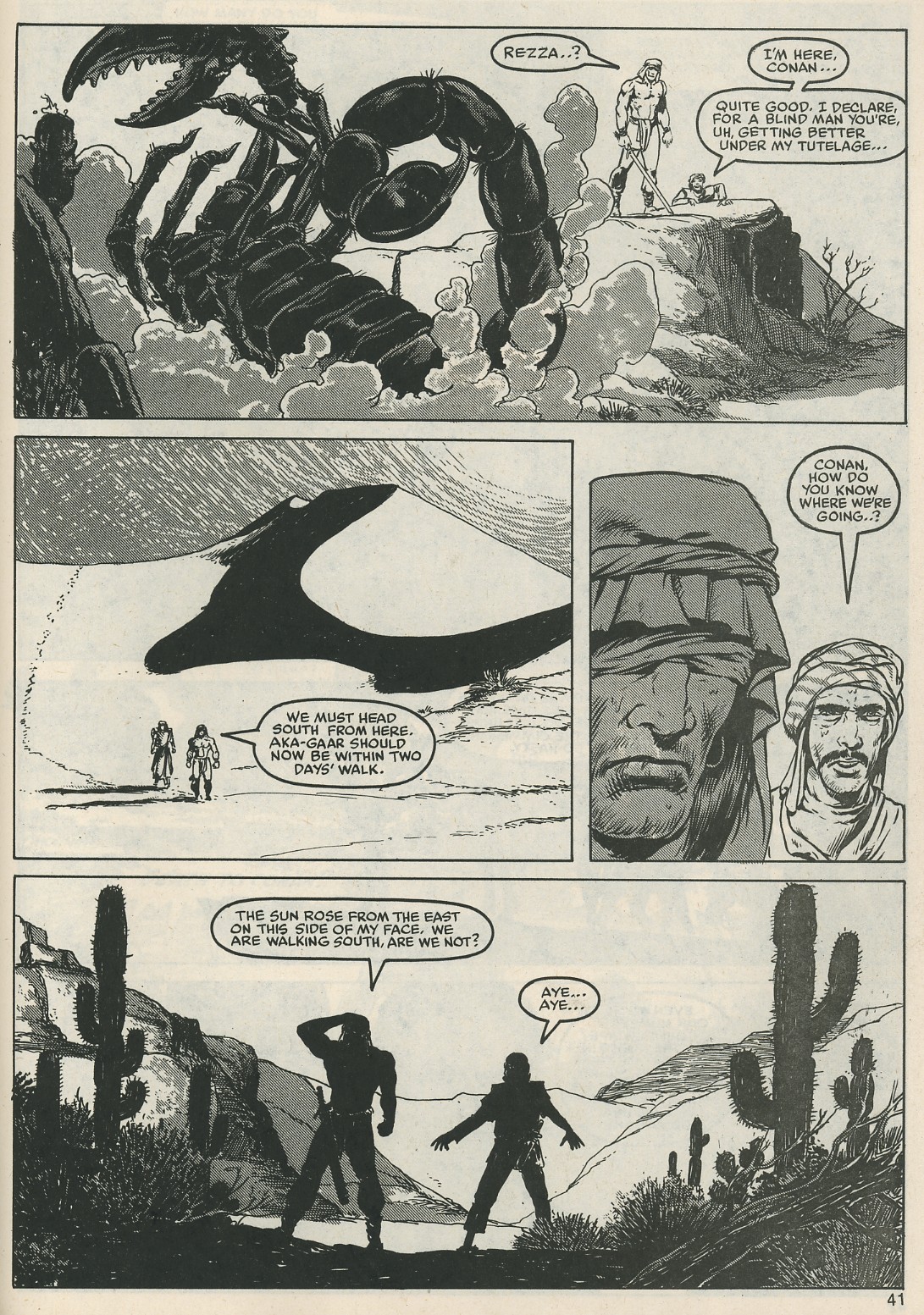 Read online The Savage Sword Of Conan comic -  Issue #117 - 39